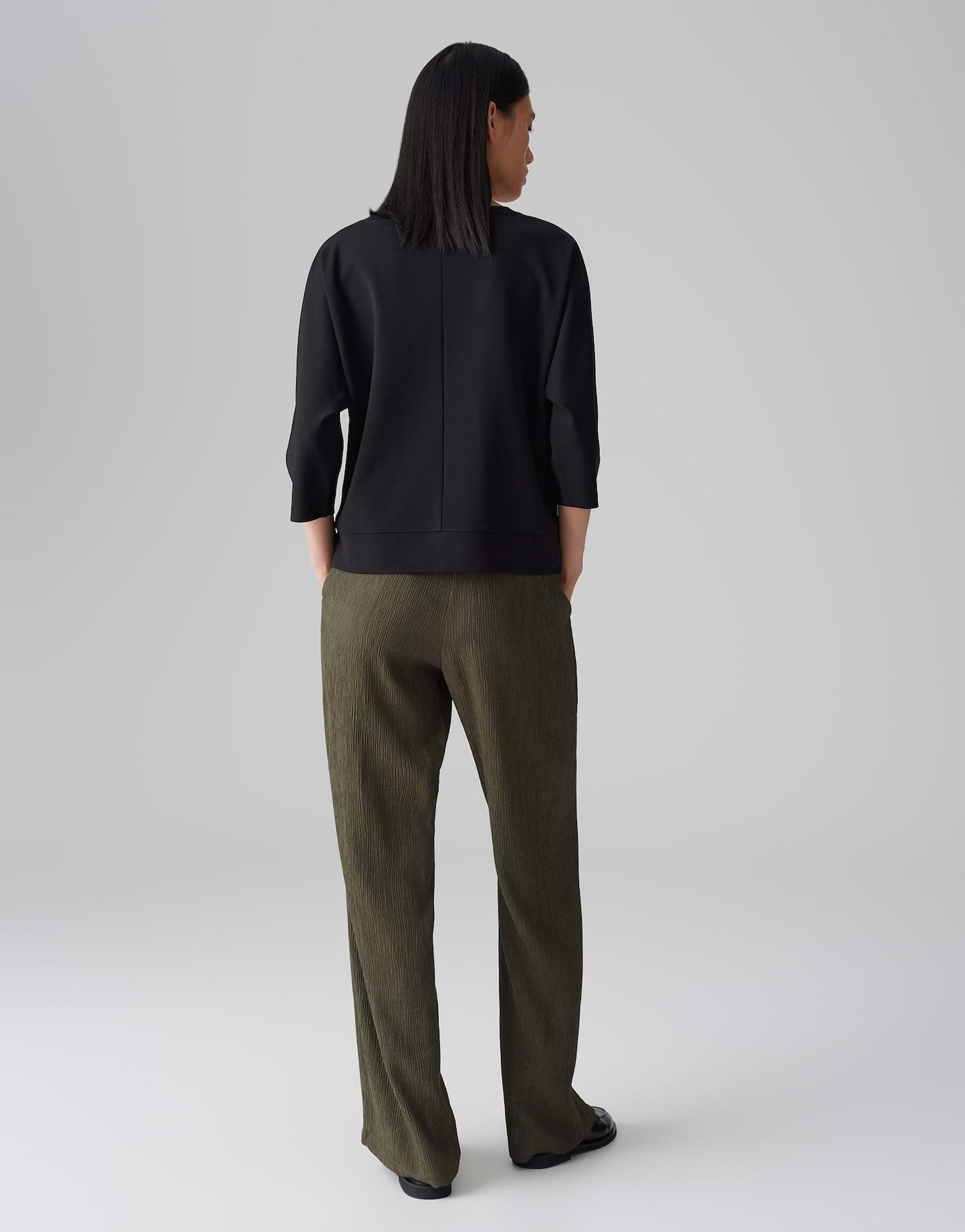 Opus Damen Shirt Salane schwarz