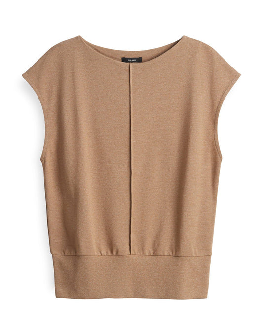 Opus Damen Jerseyshirt Siesa 44 braun