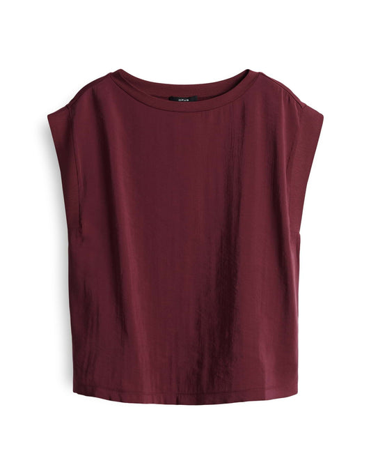 Opus Damen Shirt Silkisi 44 rot