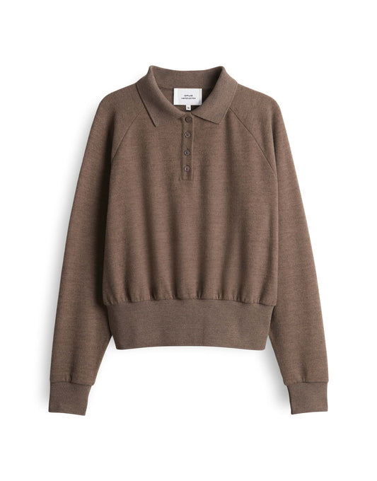 Opus Damen Pullover Geigi braun