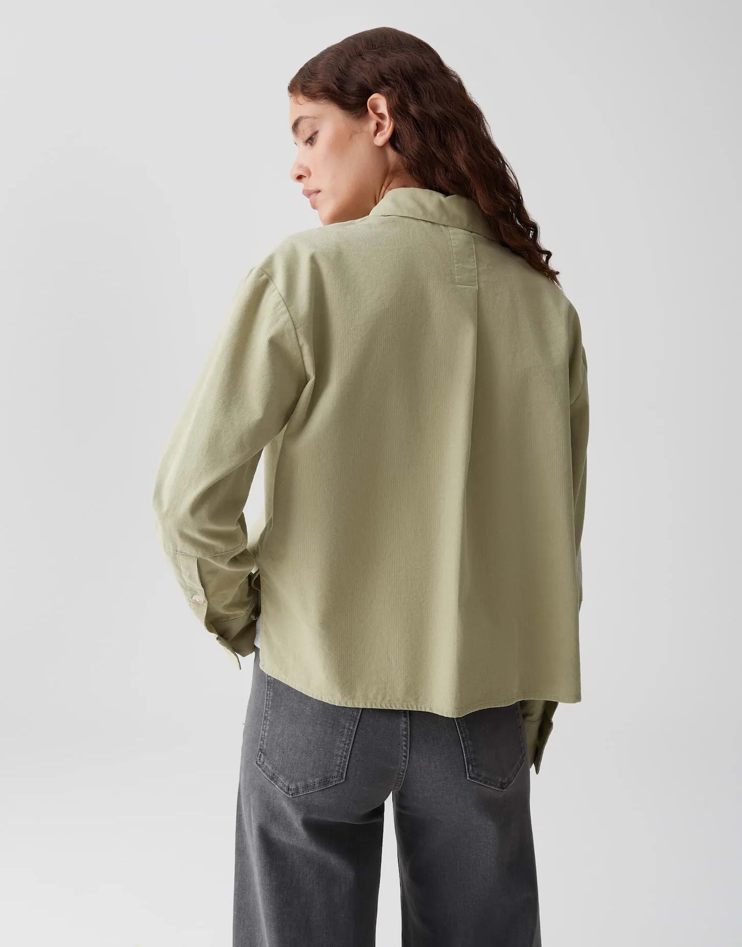 Opus Damen Bluse grün