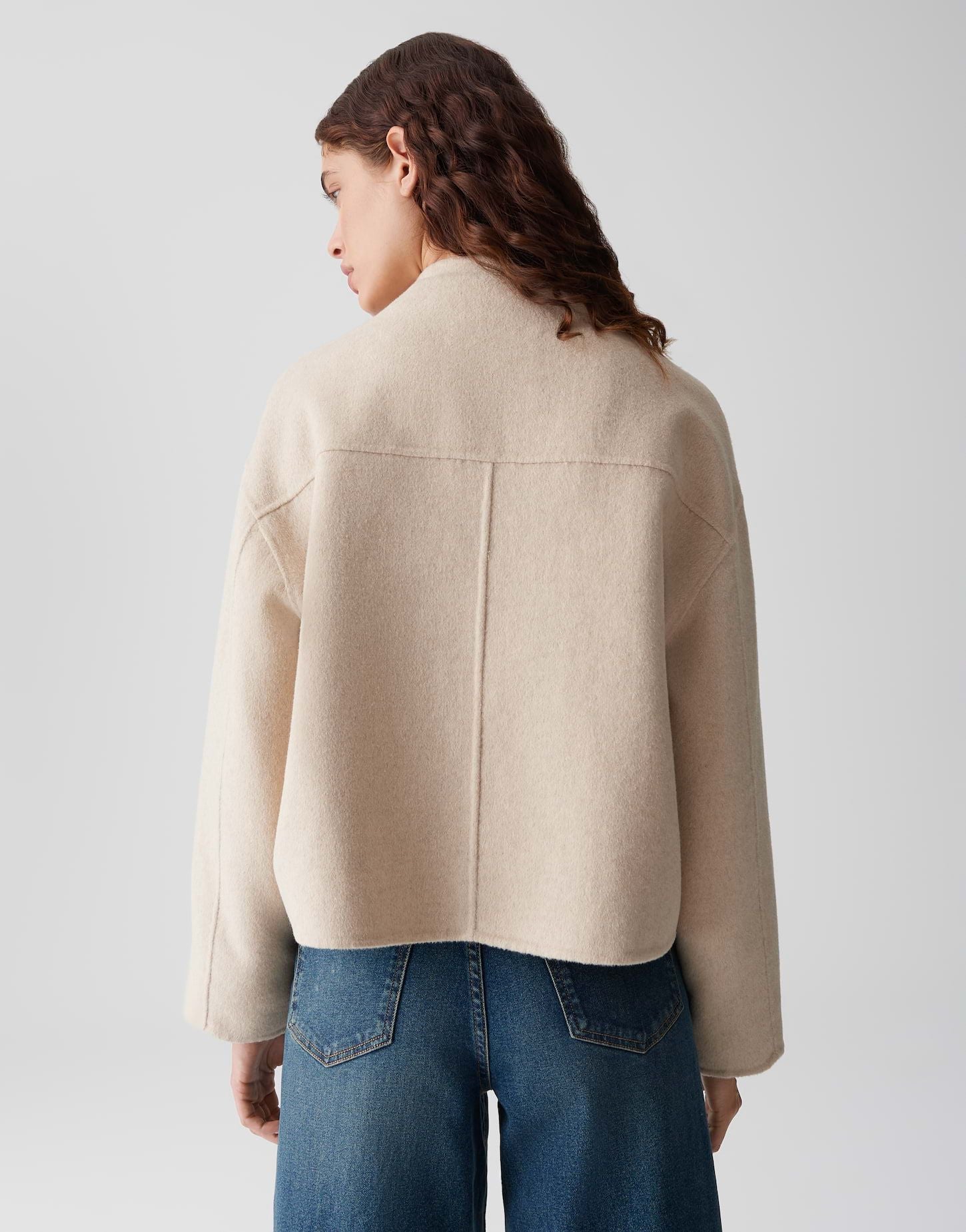 Opus Damen Jacke beige