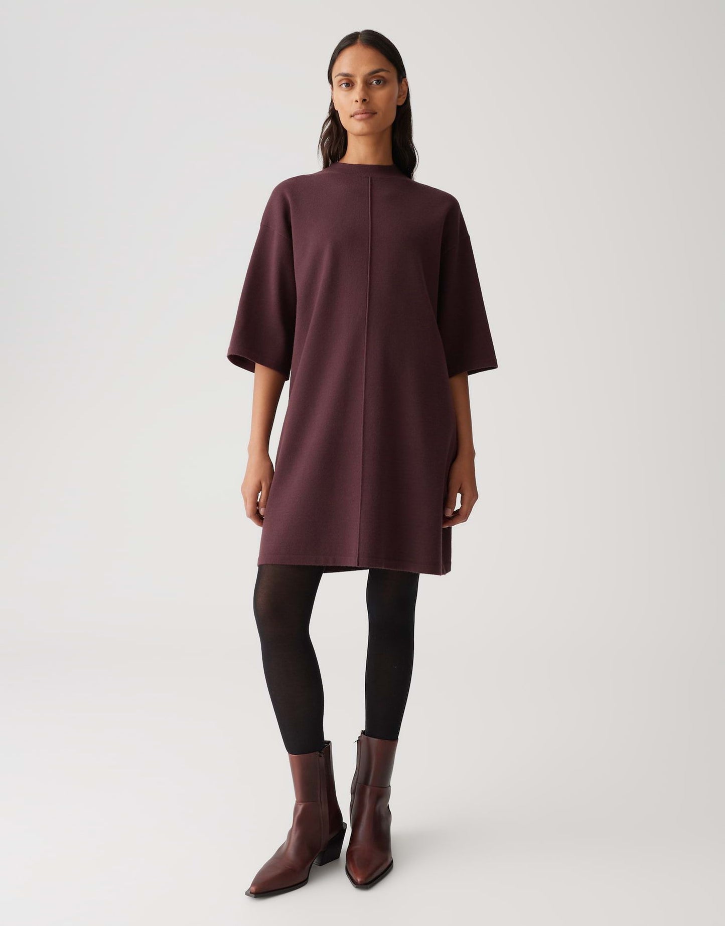 Opus Damen Kleid bordeaux