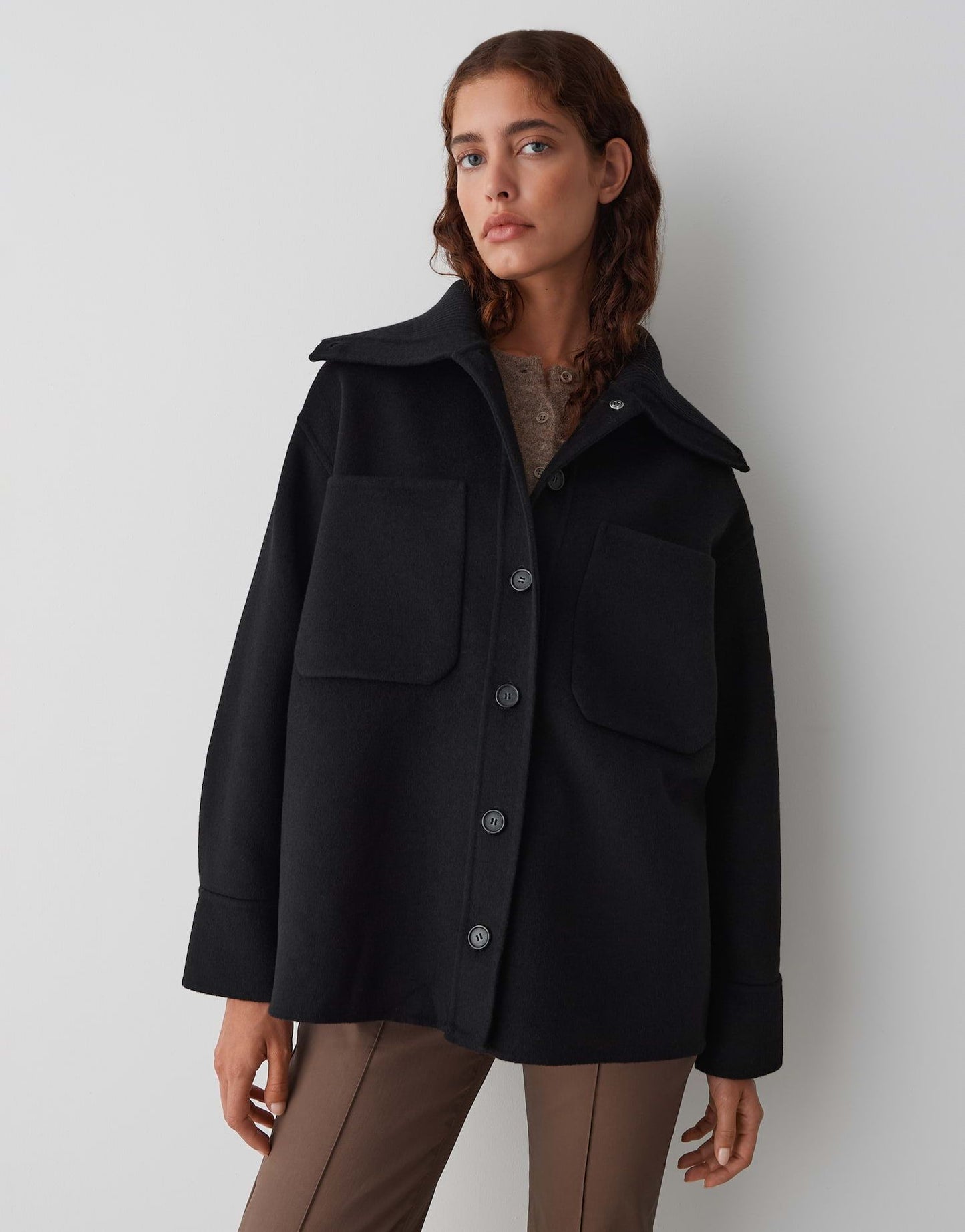 Opus Damen Jacke Josia schwarz