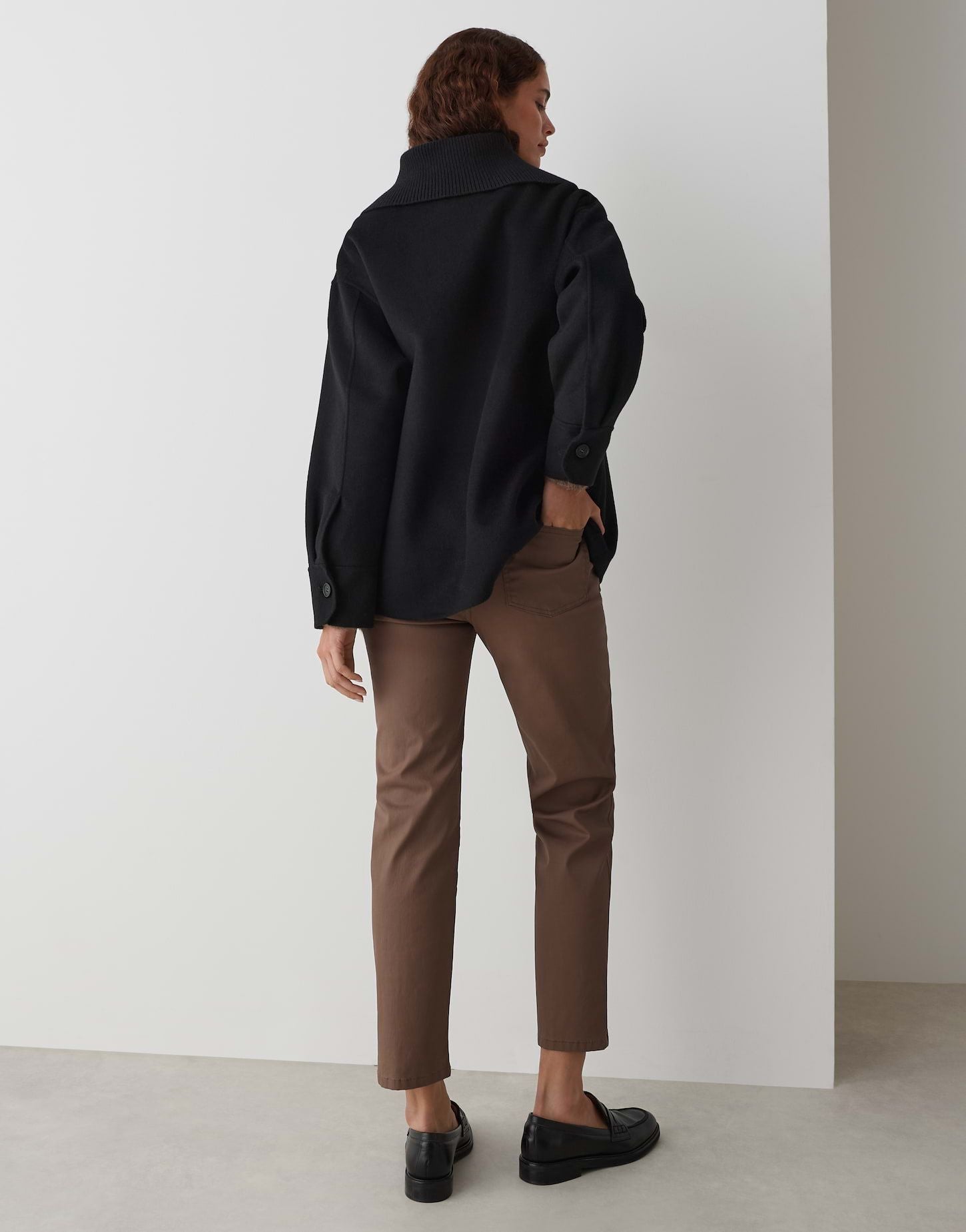 Opus Damen Jacke Josia schwarz