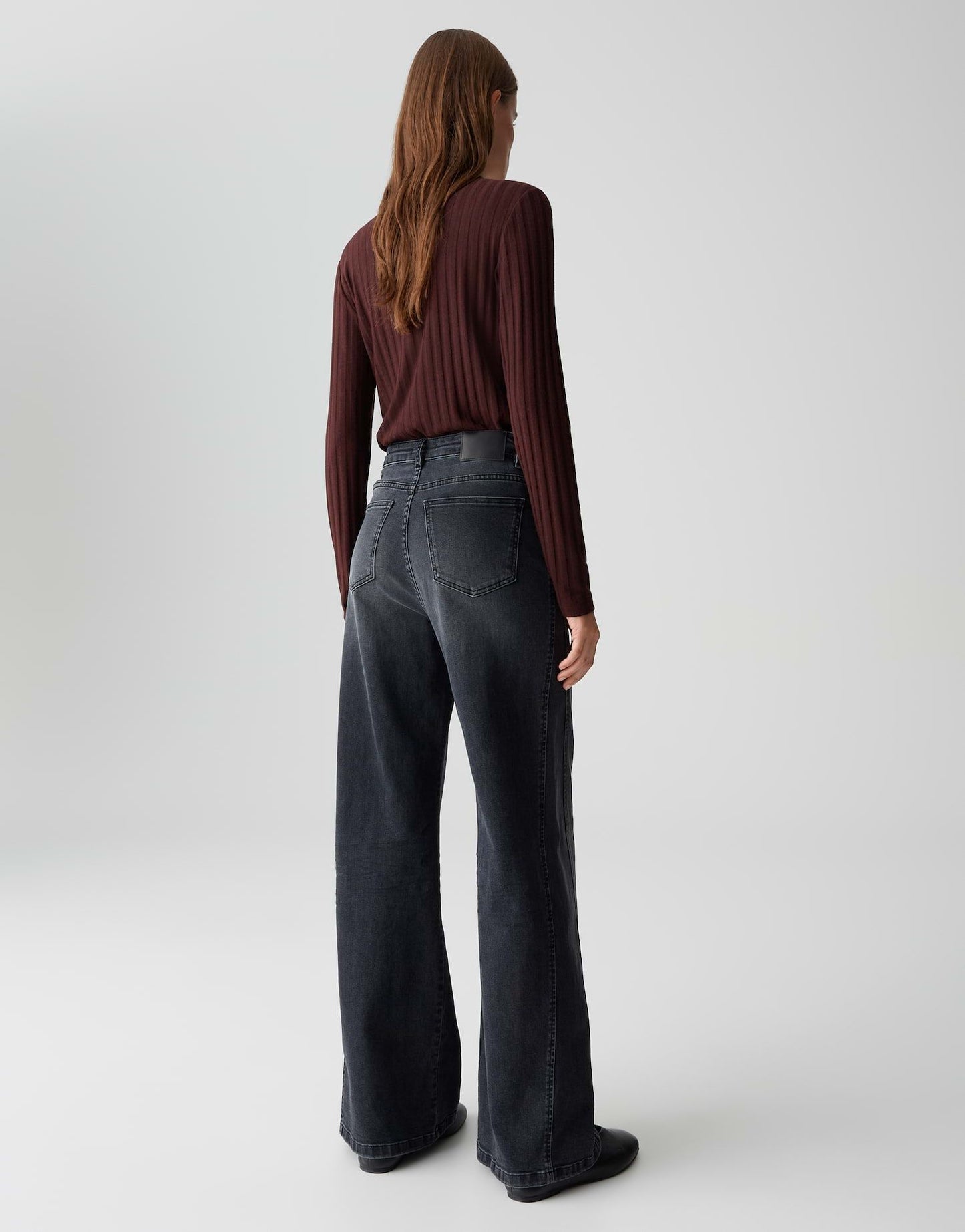 Opus Damen Jeans grau