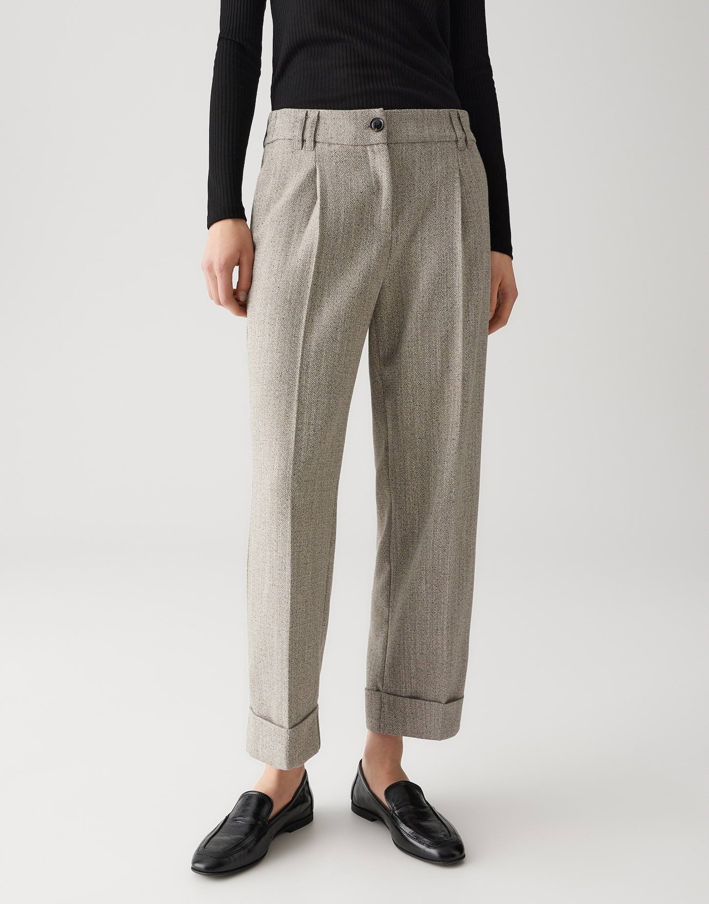 Opus Damen Hose beige