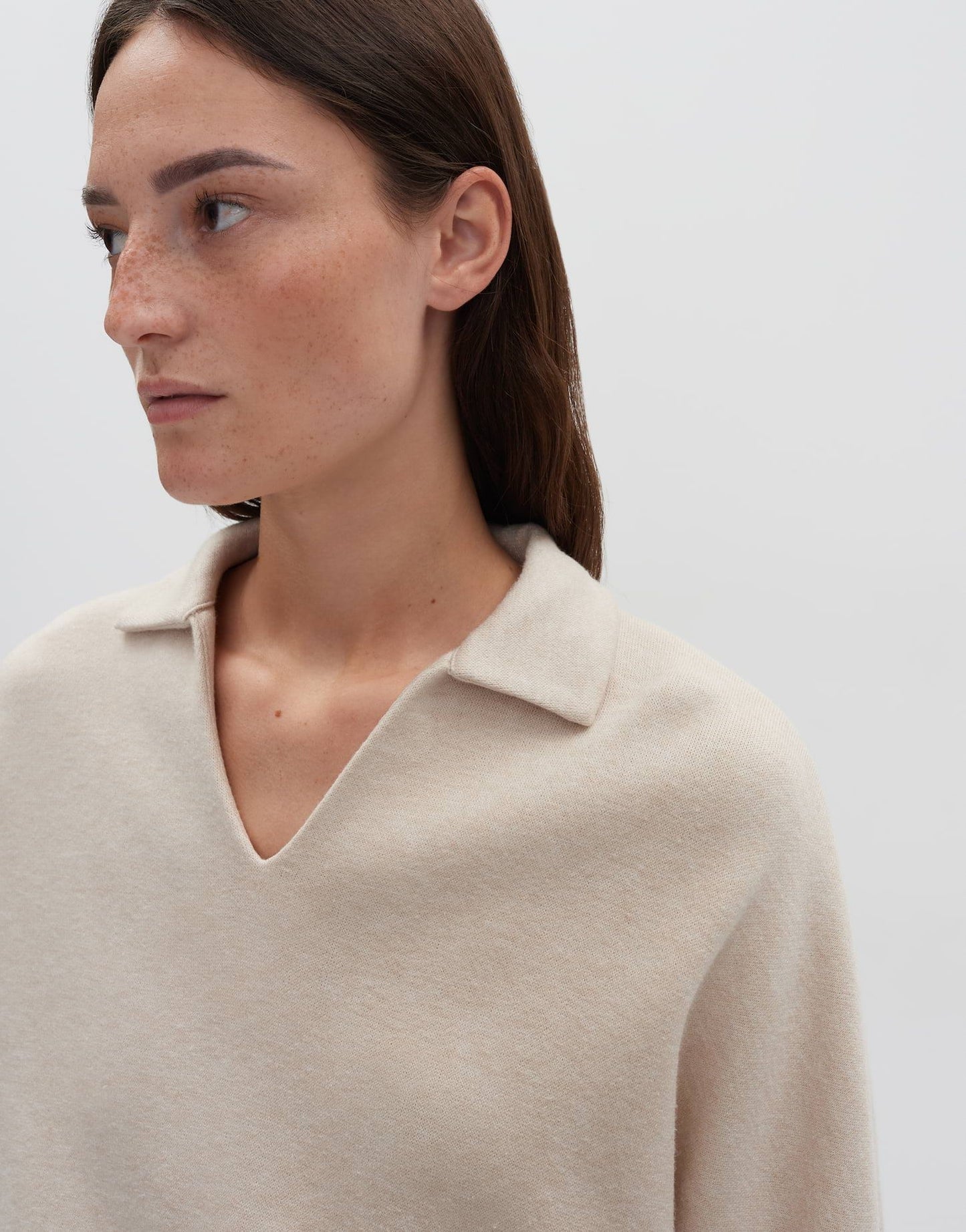 Someday Damen Sweatshirt beige