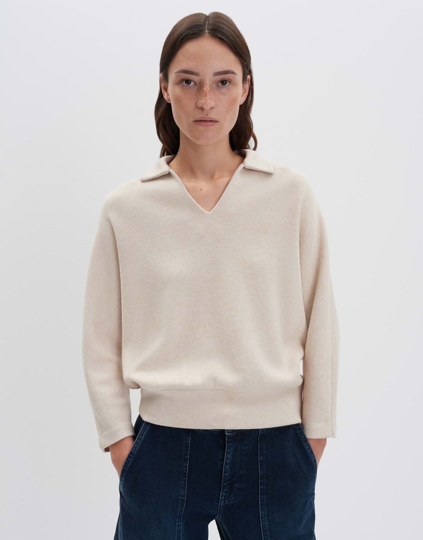 Someday Damen Sweatshirt beige