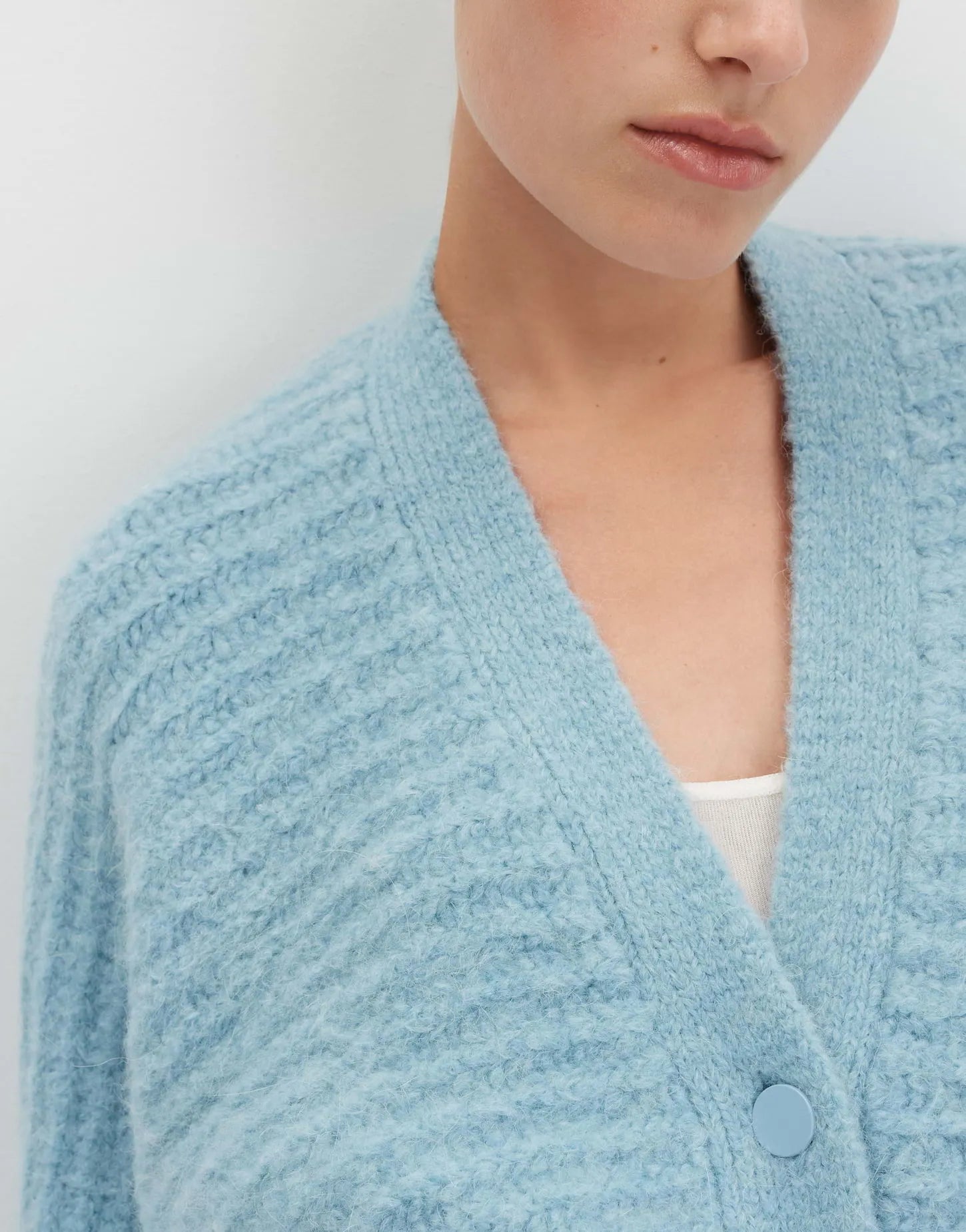 Someday Damen Cardigan blau