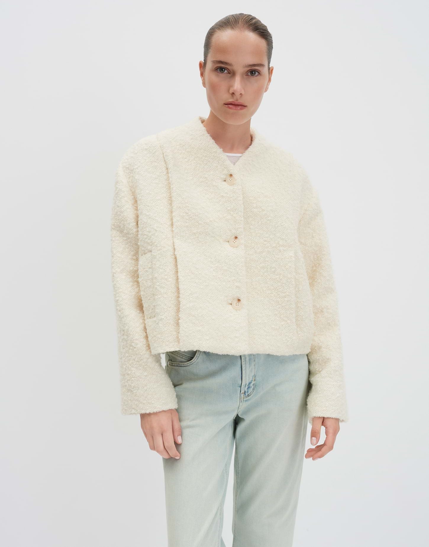someday Damen Jacke Nisabel beige