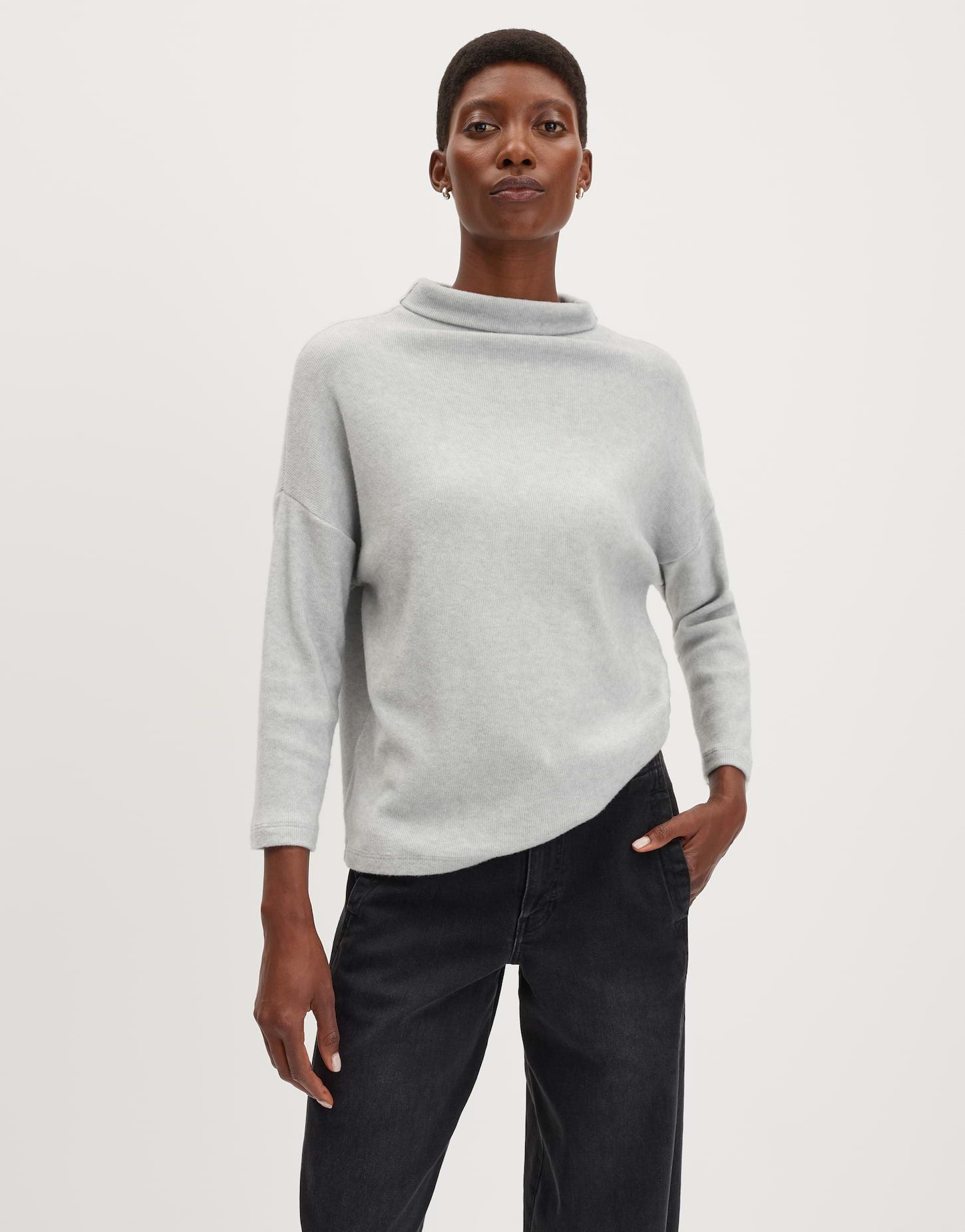 Someday Damen Shirt grau