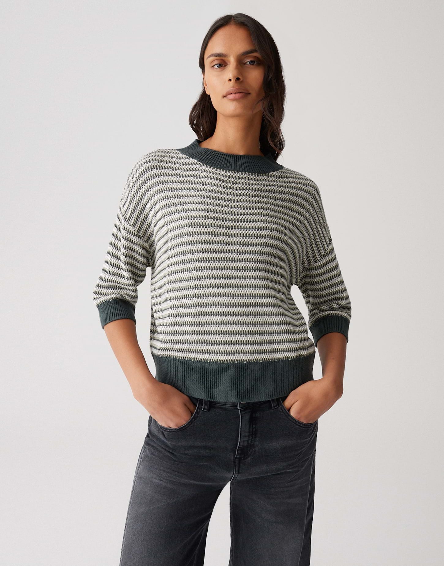 Opus Damen Shirt grün