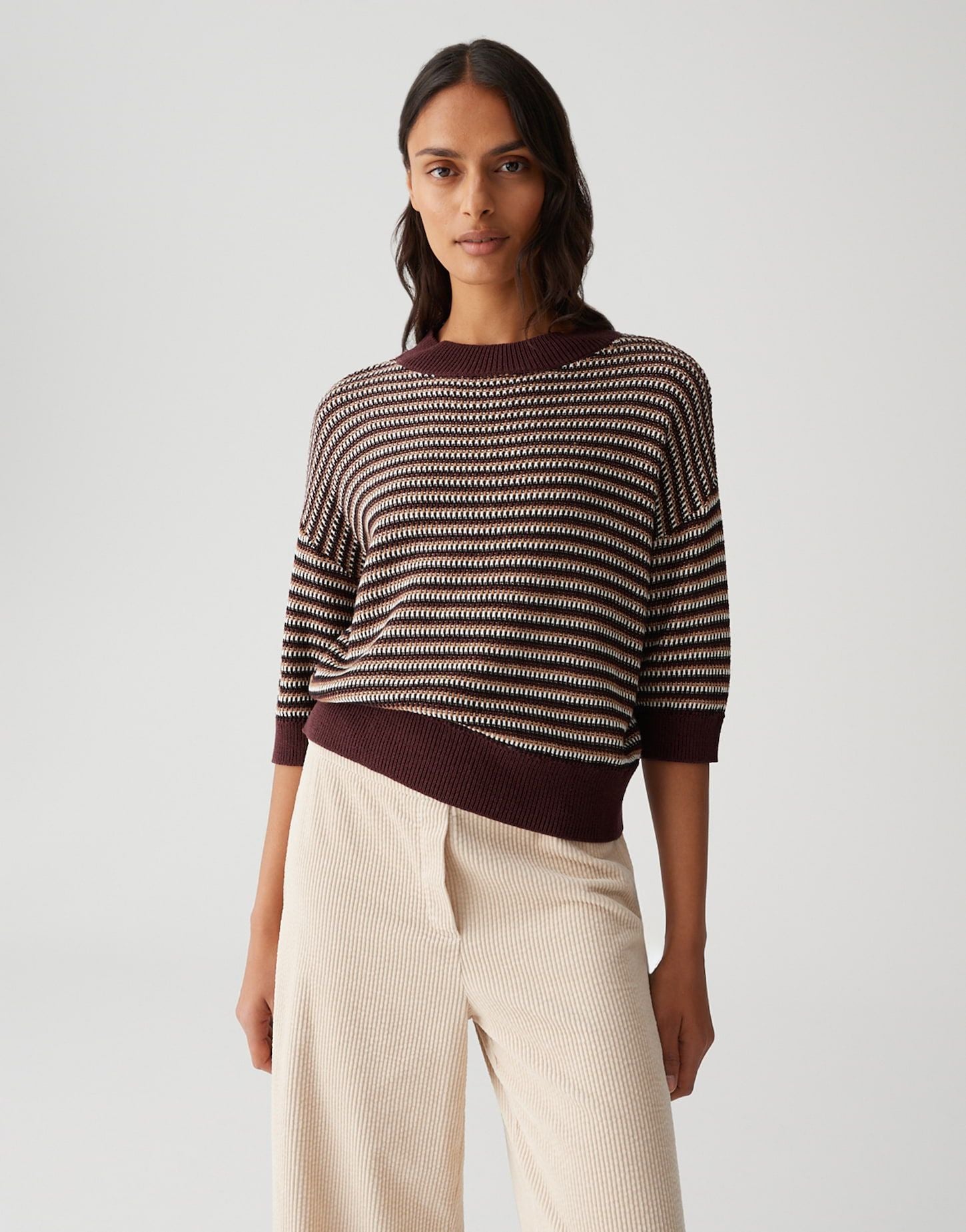 Opus Damen Shirt | braun