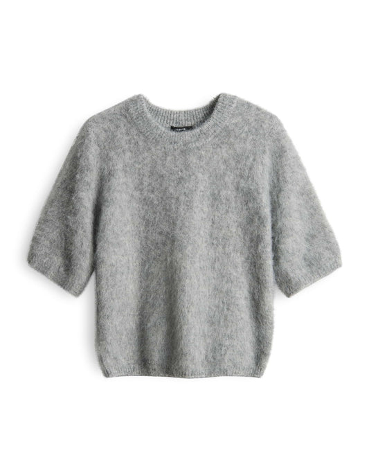Opus Damen Shirt Plaush grau