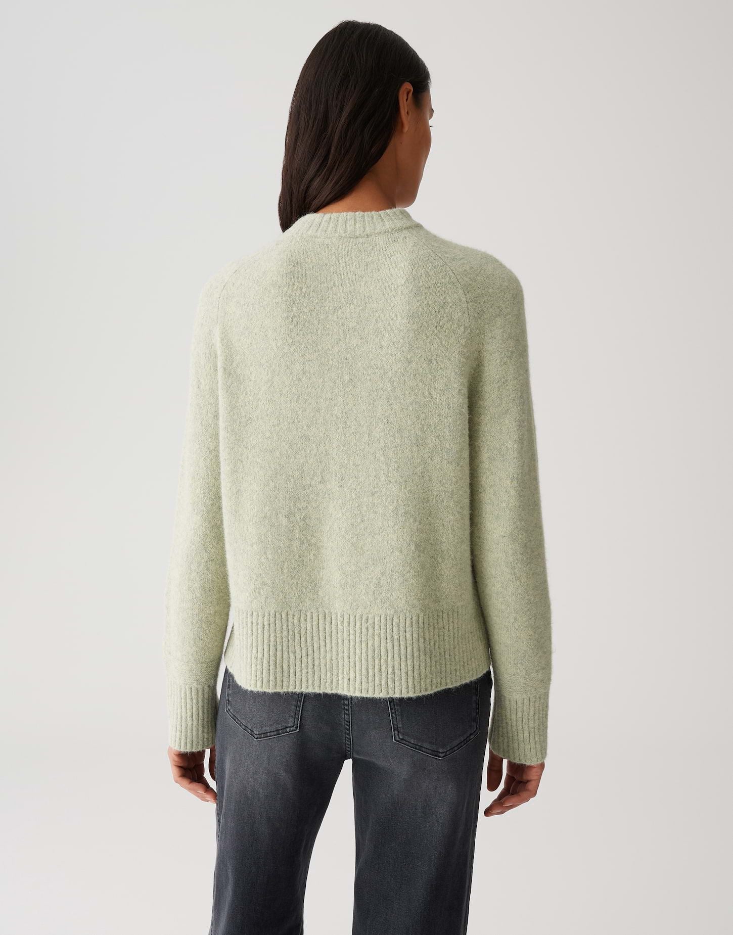 Opus Damen Pullover grün