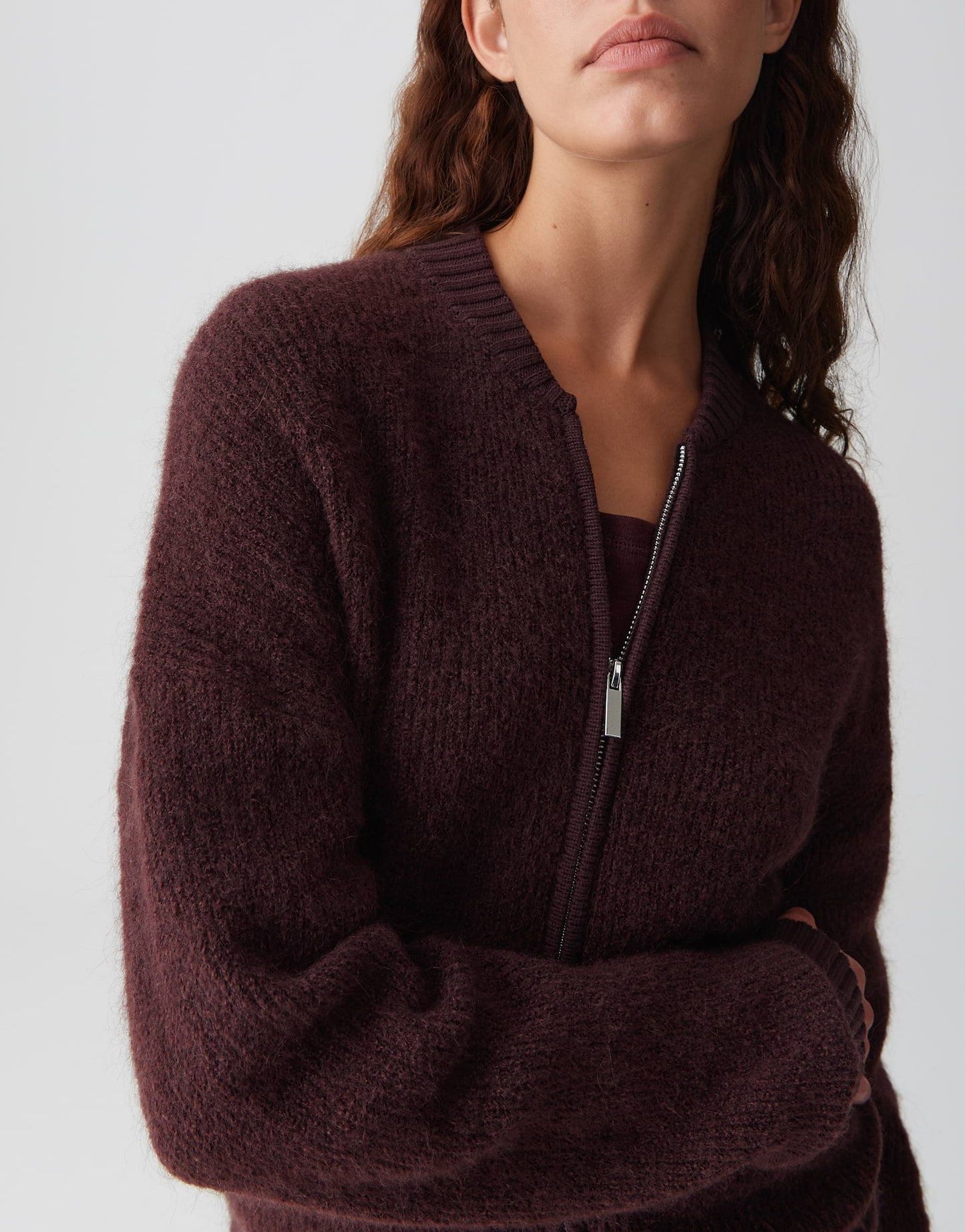 Opus Damen Jacke Dobka rot