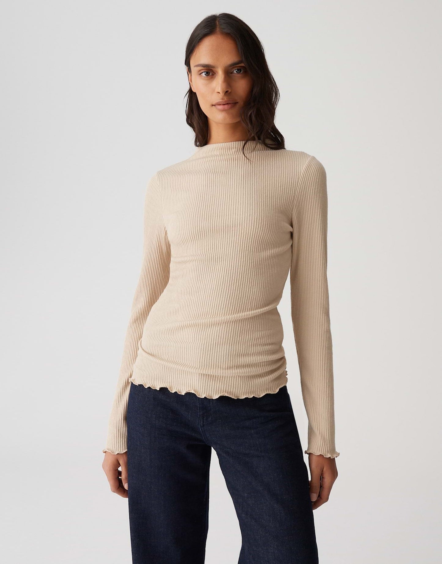 Opus Damen Shirt Somanzi braun
