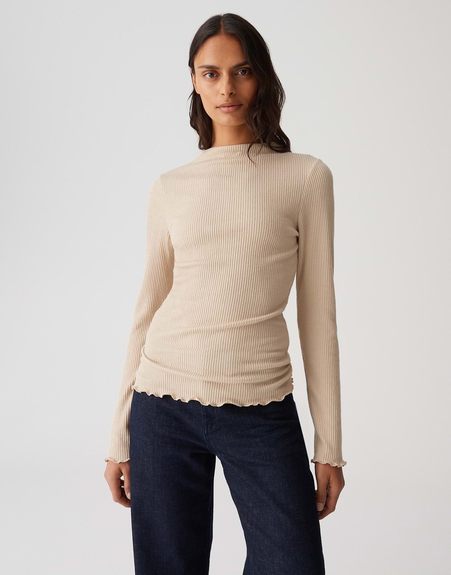 Opus Damen Shirt Somanzi braun