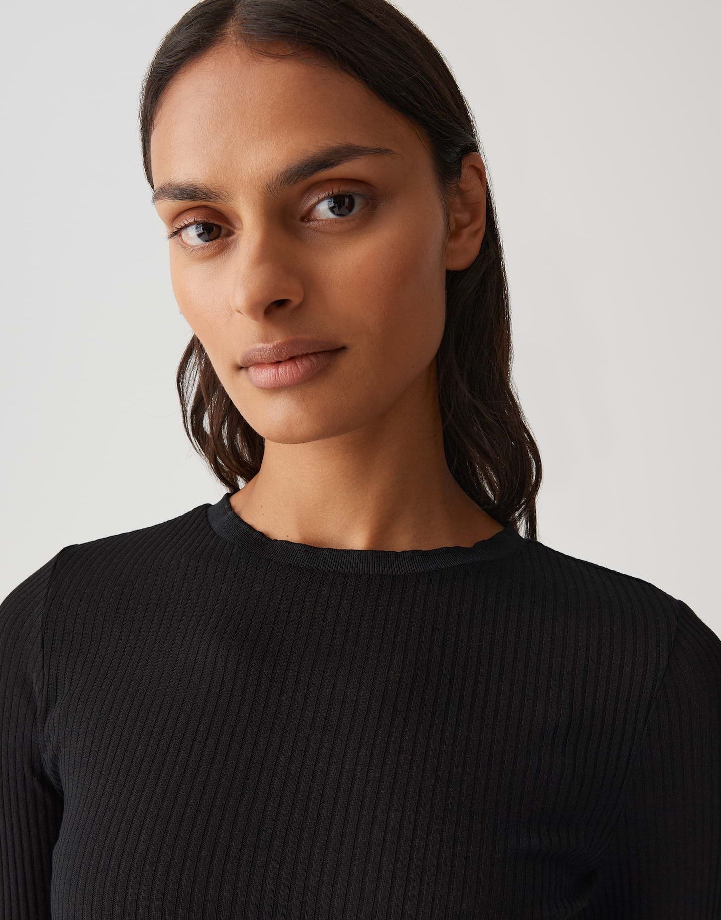 Opus Damen Shirt Sumelika schwarz