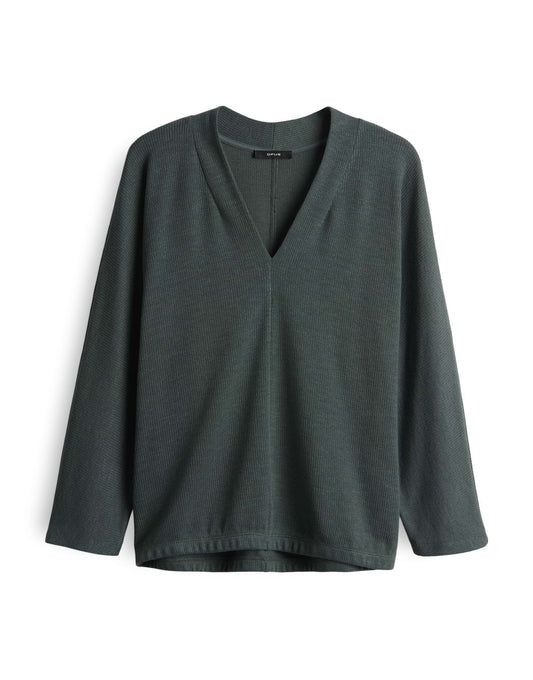 Opus Damen Shirt Sluto 44 grün