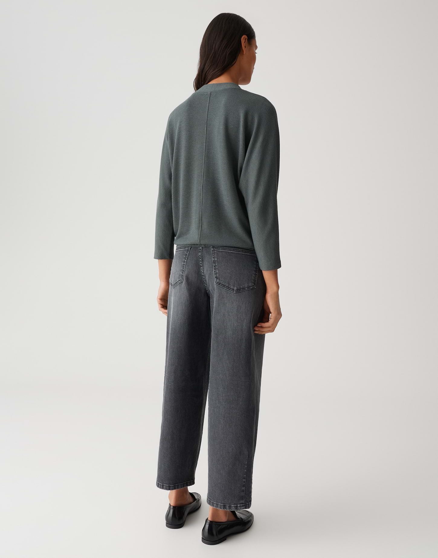 Opus Damen Shirt Sluto grün