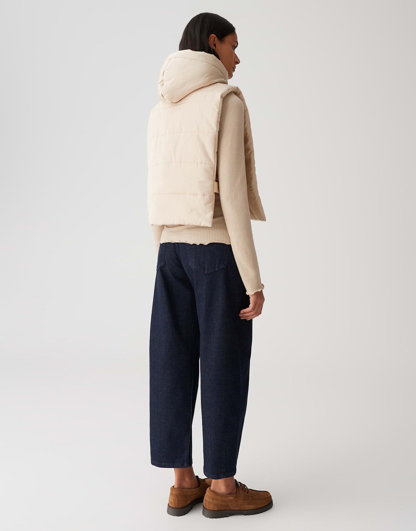 Opus Damen Weste Ambina cape beige