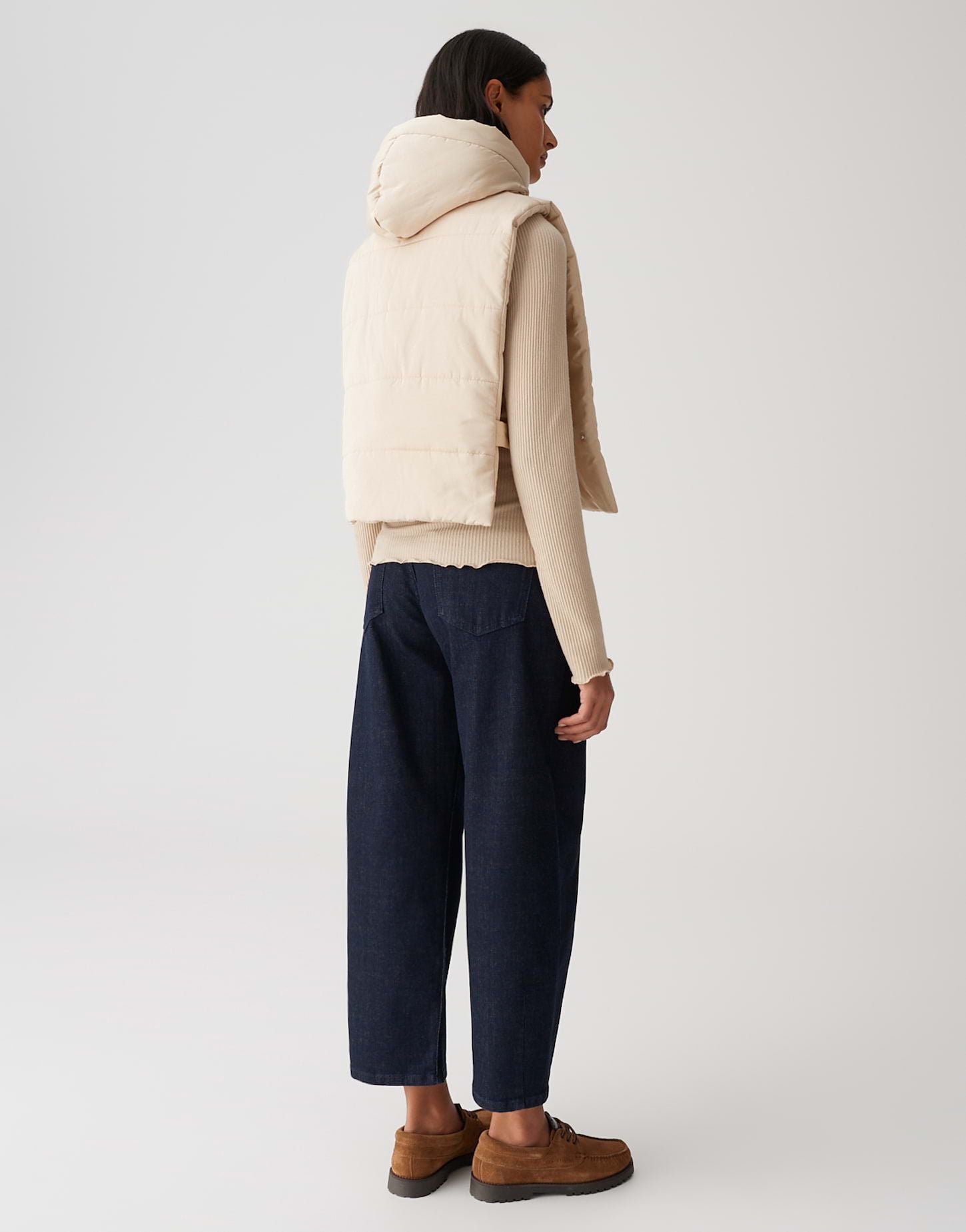 Opus Damen Weste Ambina cape beige