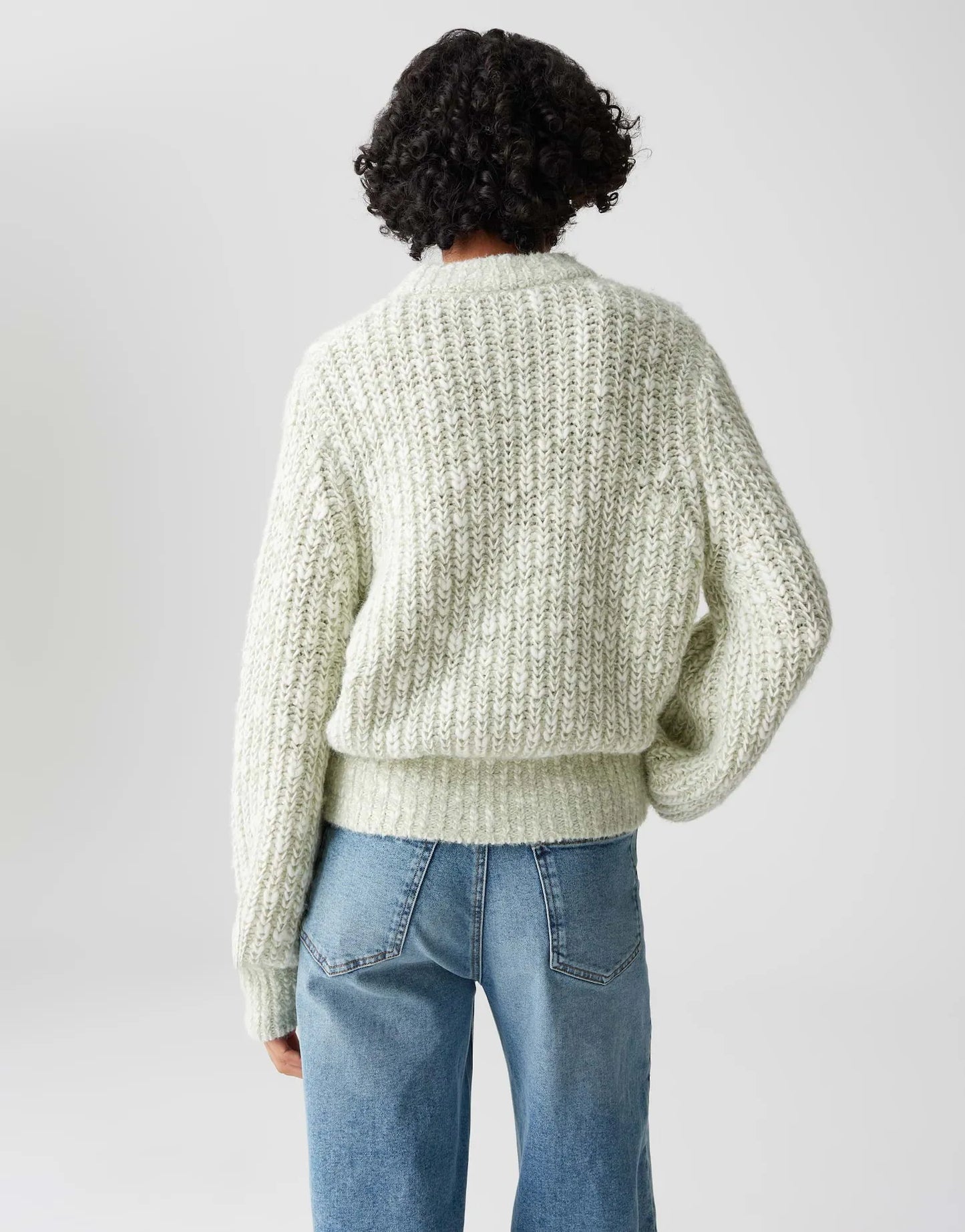 Opus Damen Pullover grün