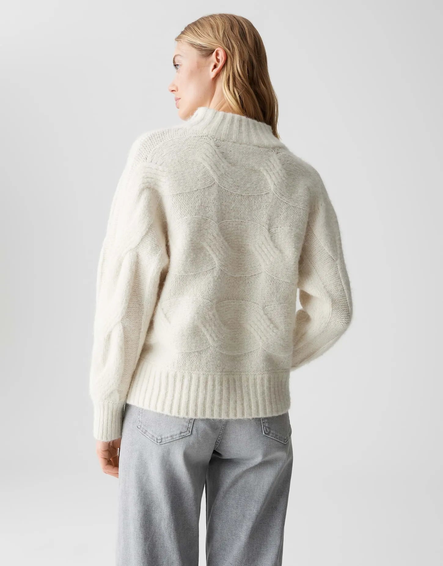 Opus Damen Pullover beige