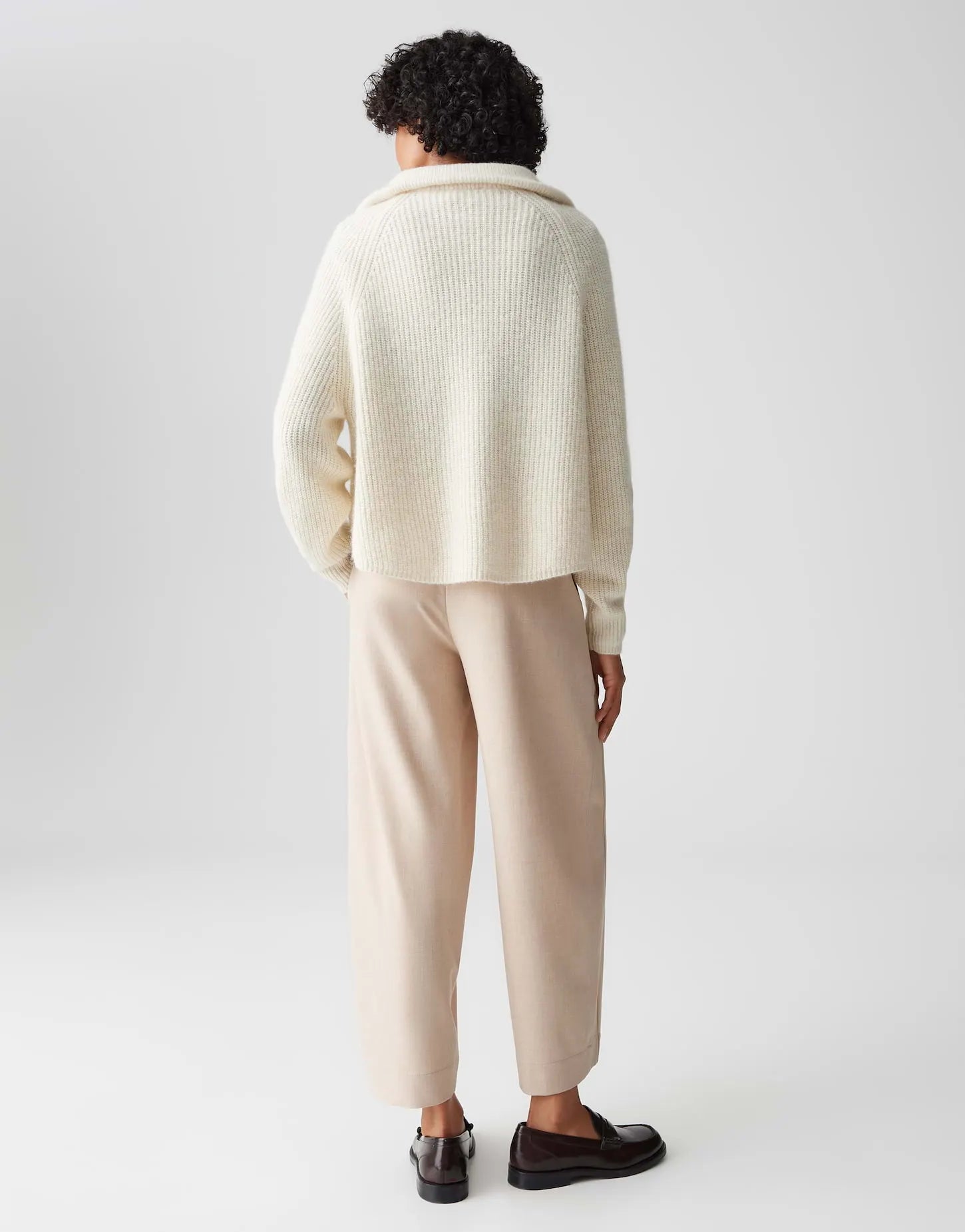 Opus Damen Pullover creme