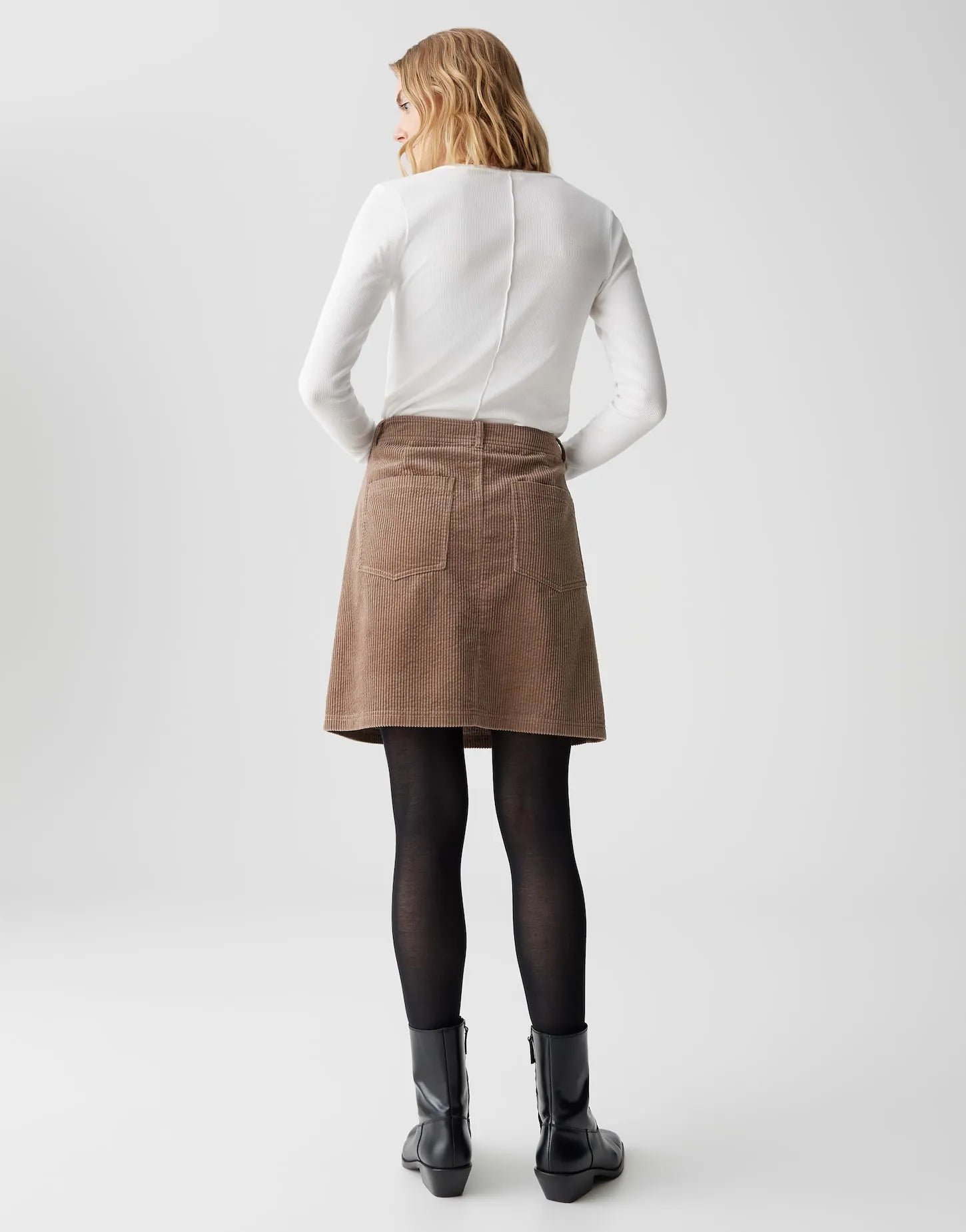 Opus Damen Rock braun