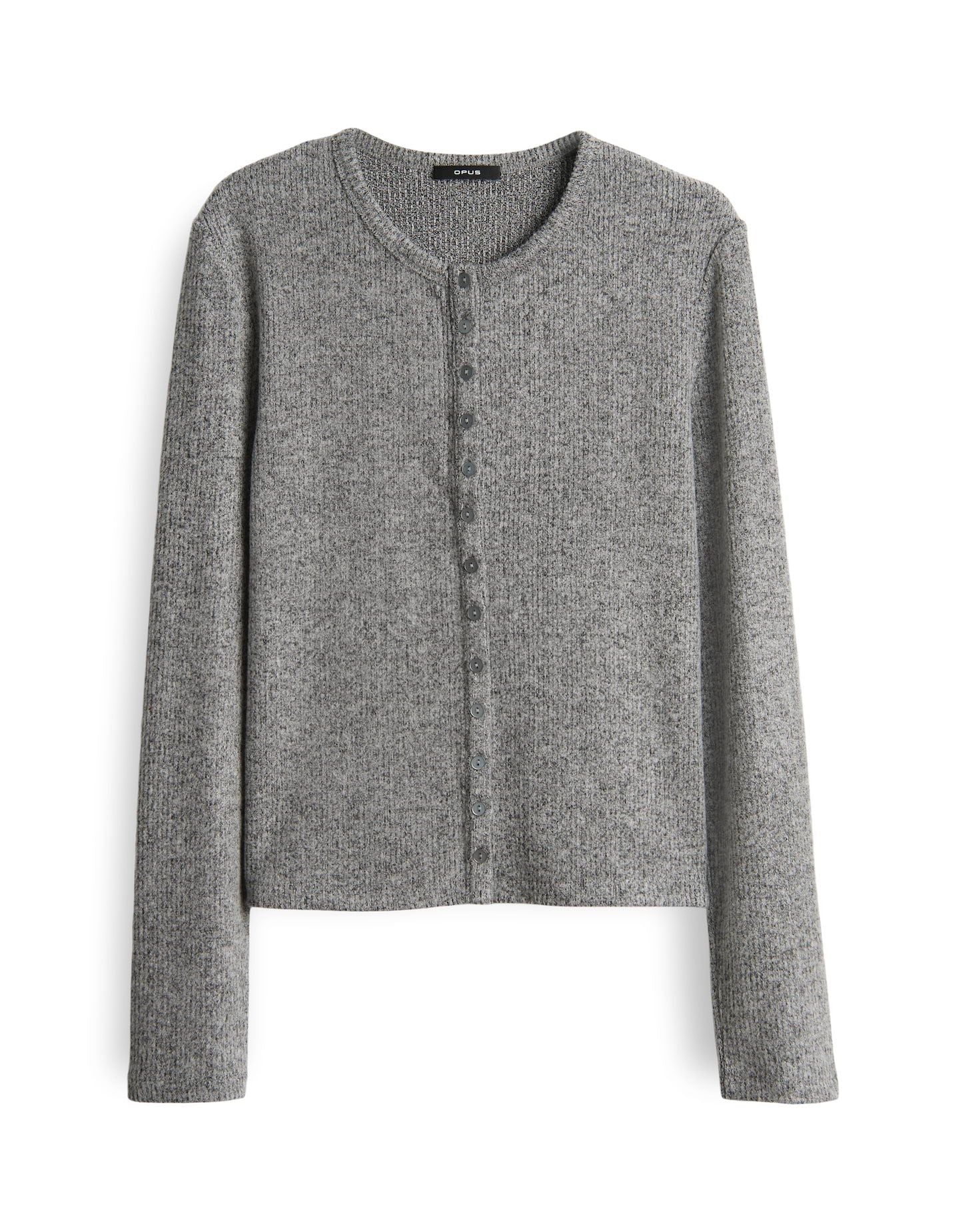 Opus Damen Shirt Saltus 44 grau