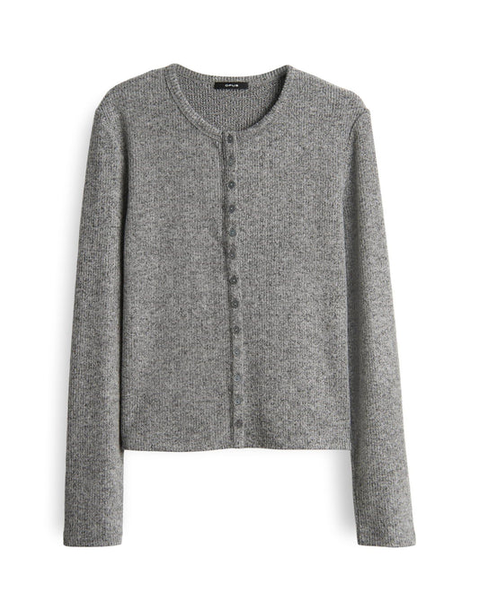 Opus Damen Shirt Saltus 44 grau