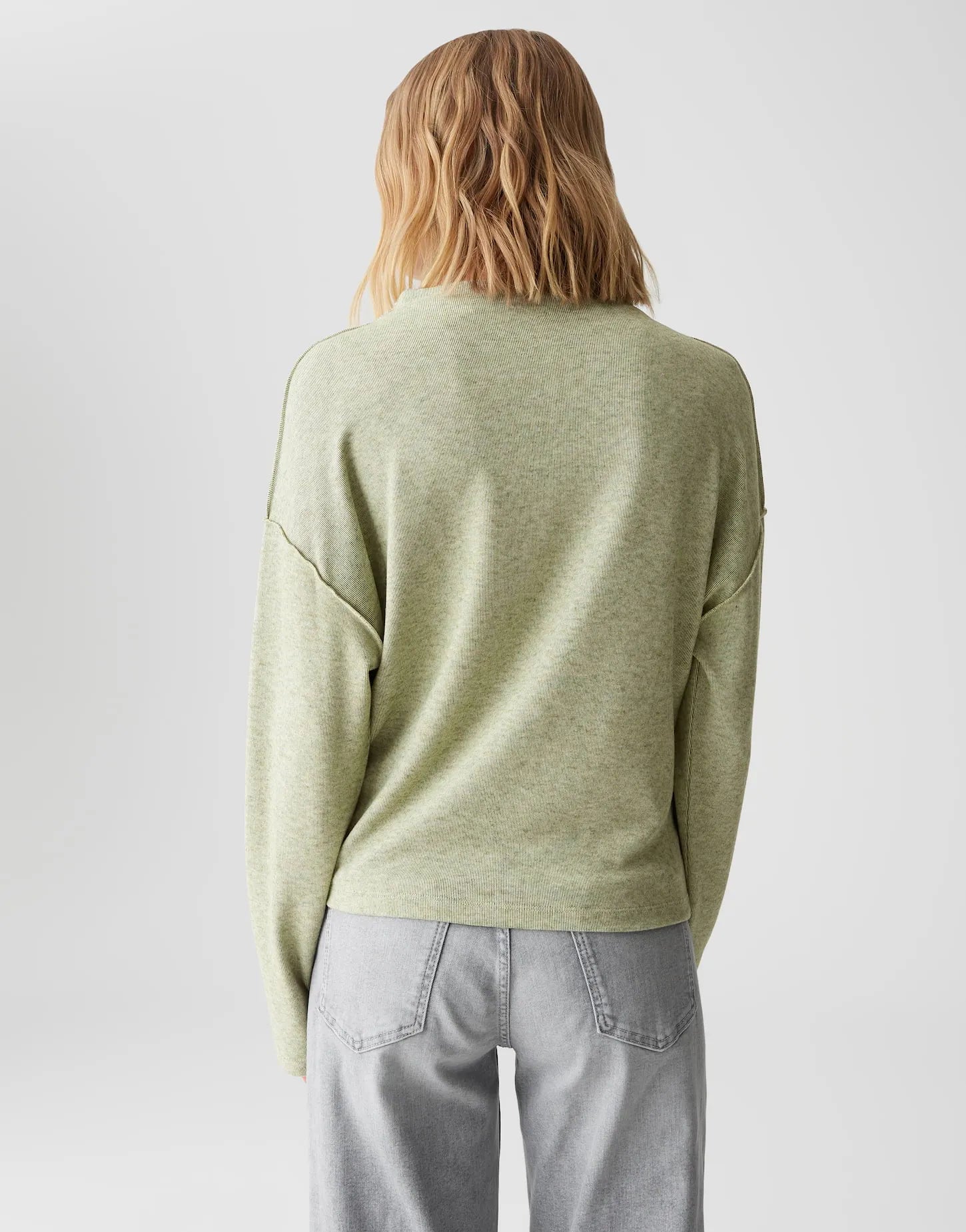 Opus Damen Pullover grün