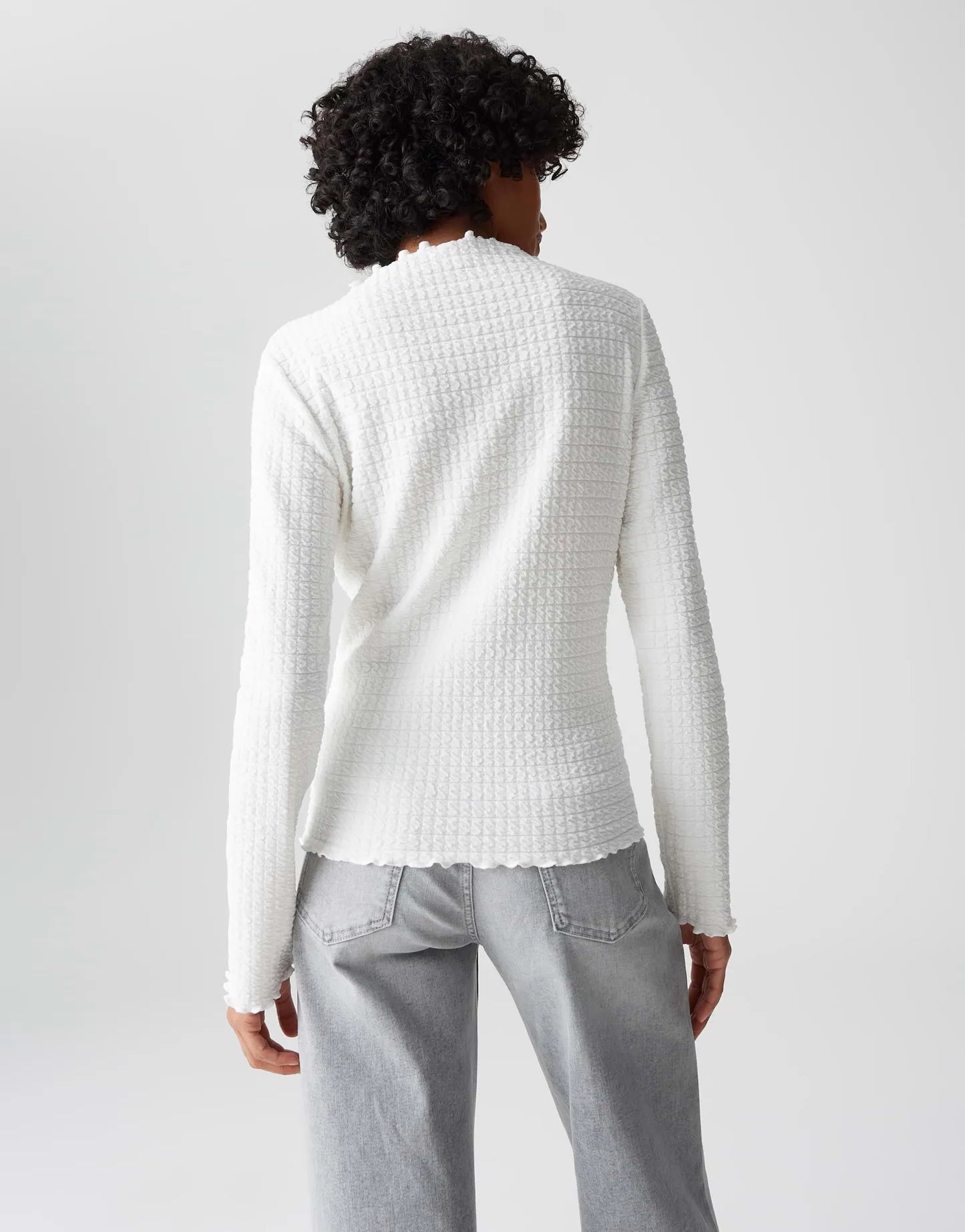 Opus Damen Shirt weiß