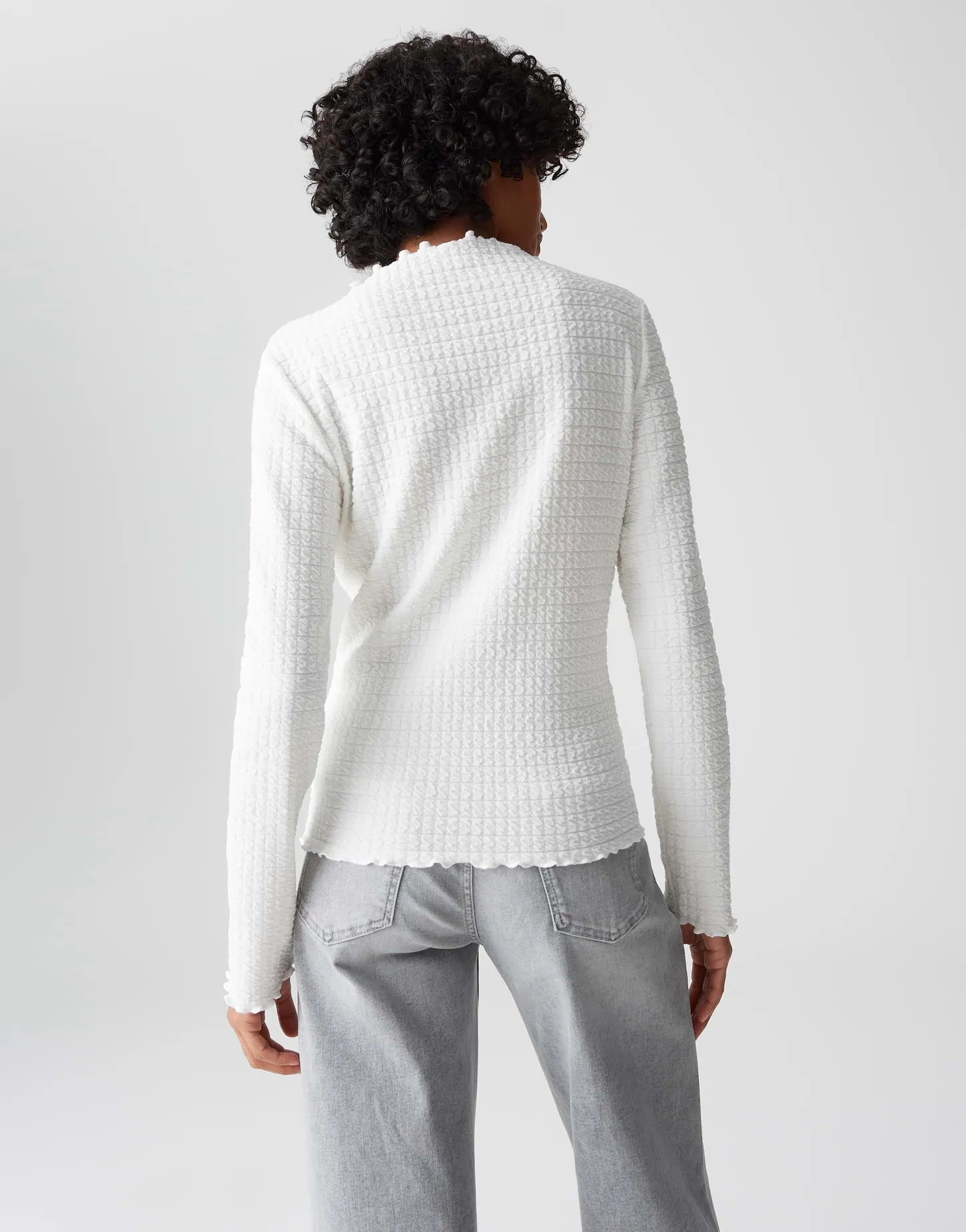 Opus Damen Shirt weiß