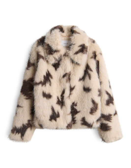 Opus Damen Jacke Hajora 40 beige