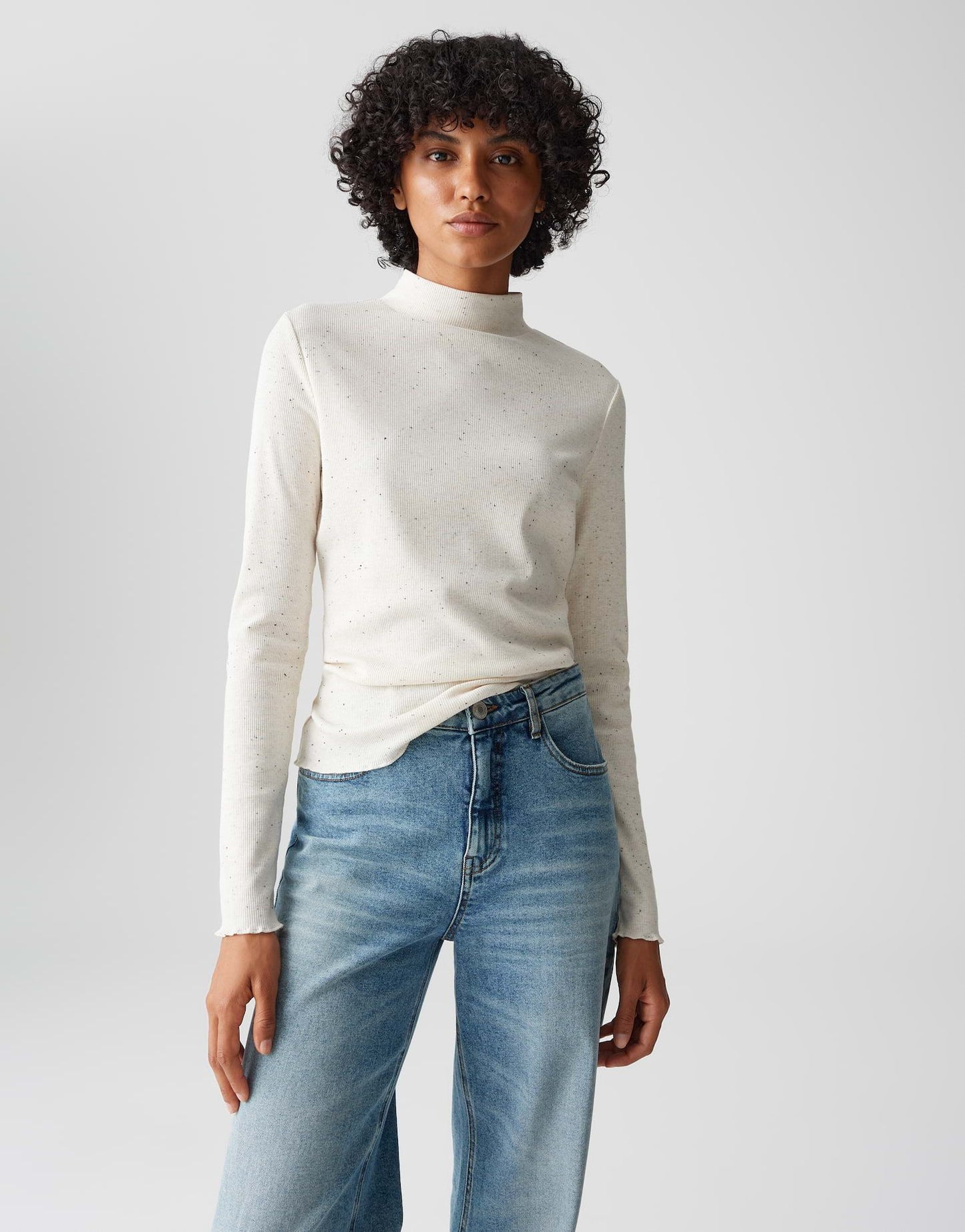 Opus Damen Shirt beige