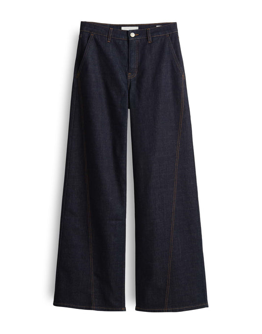 Opus Damen Jeans Miva sense blau