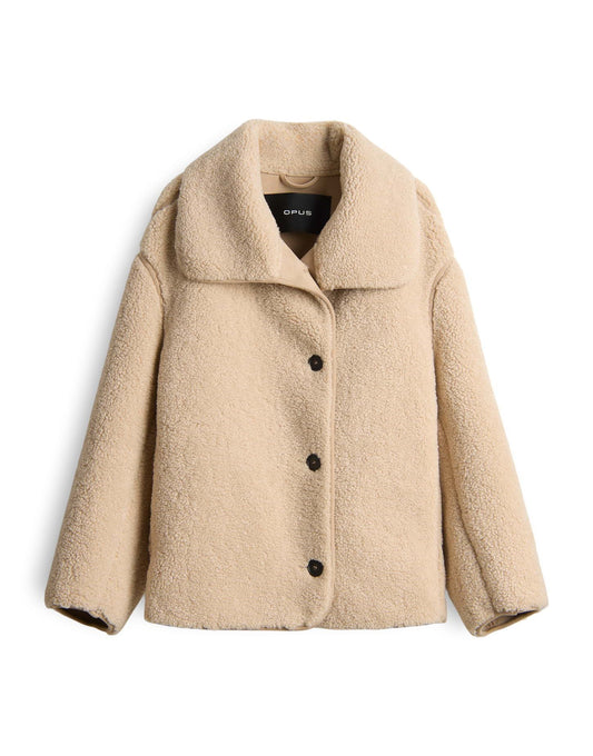 Opus Damen Jacke Hafine 40 beige