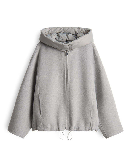 Opus Damen Sweatjacke L grau