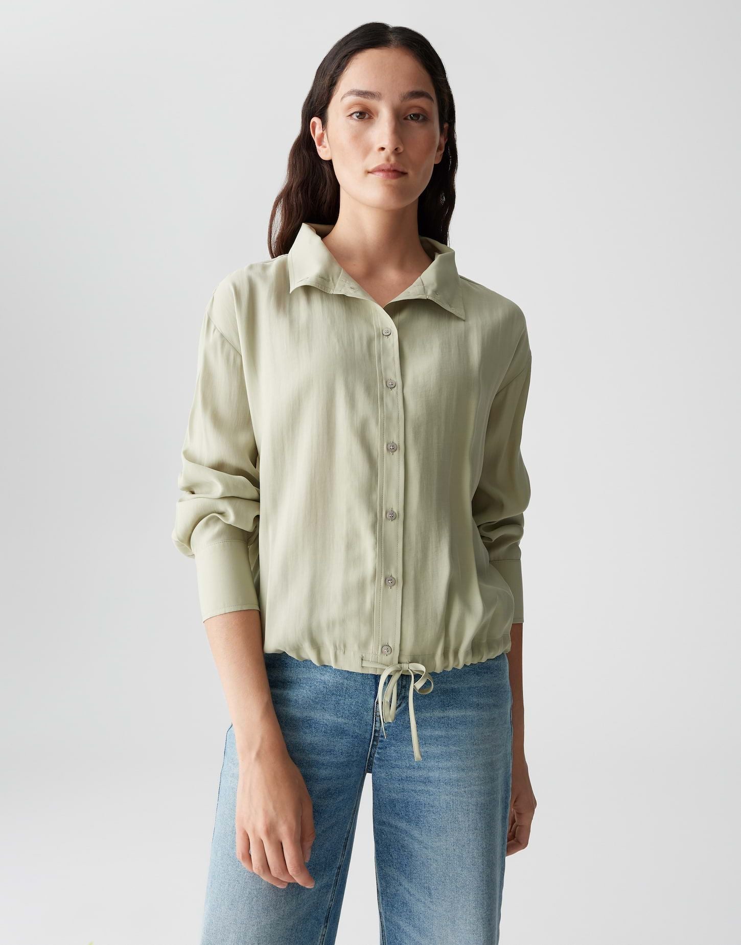 Opus Damen Bluse grün