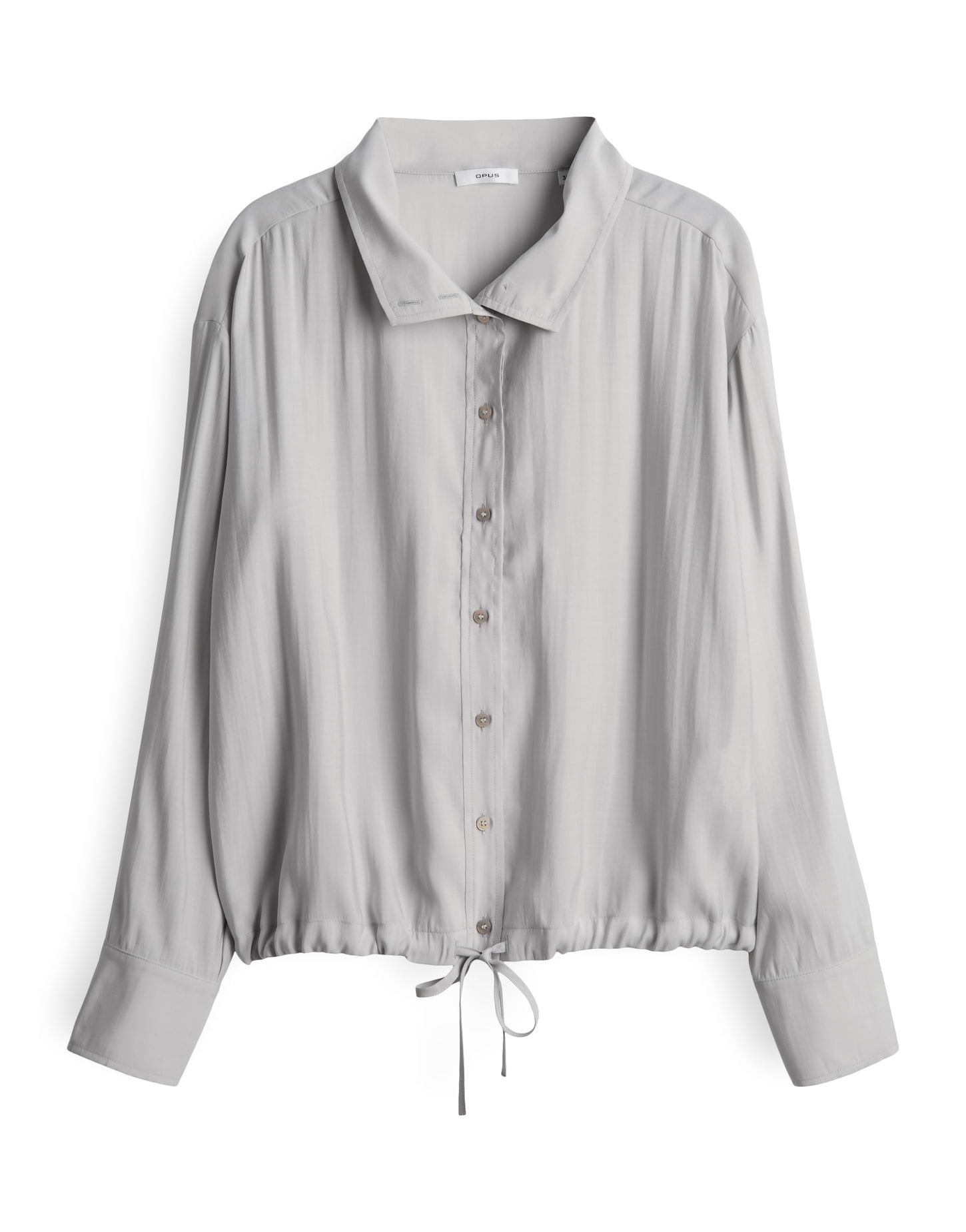 Opus Damen Bluse Fayra grau