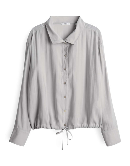 Opus Damen Bluse Fayra grau