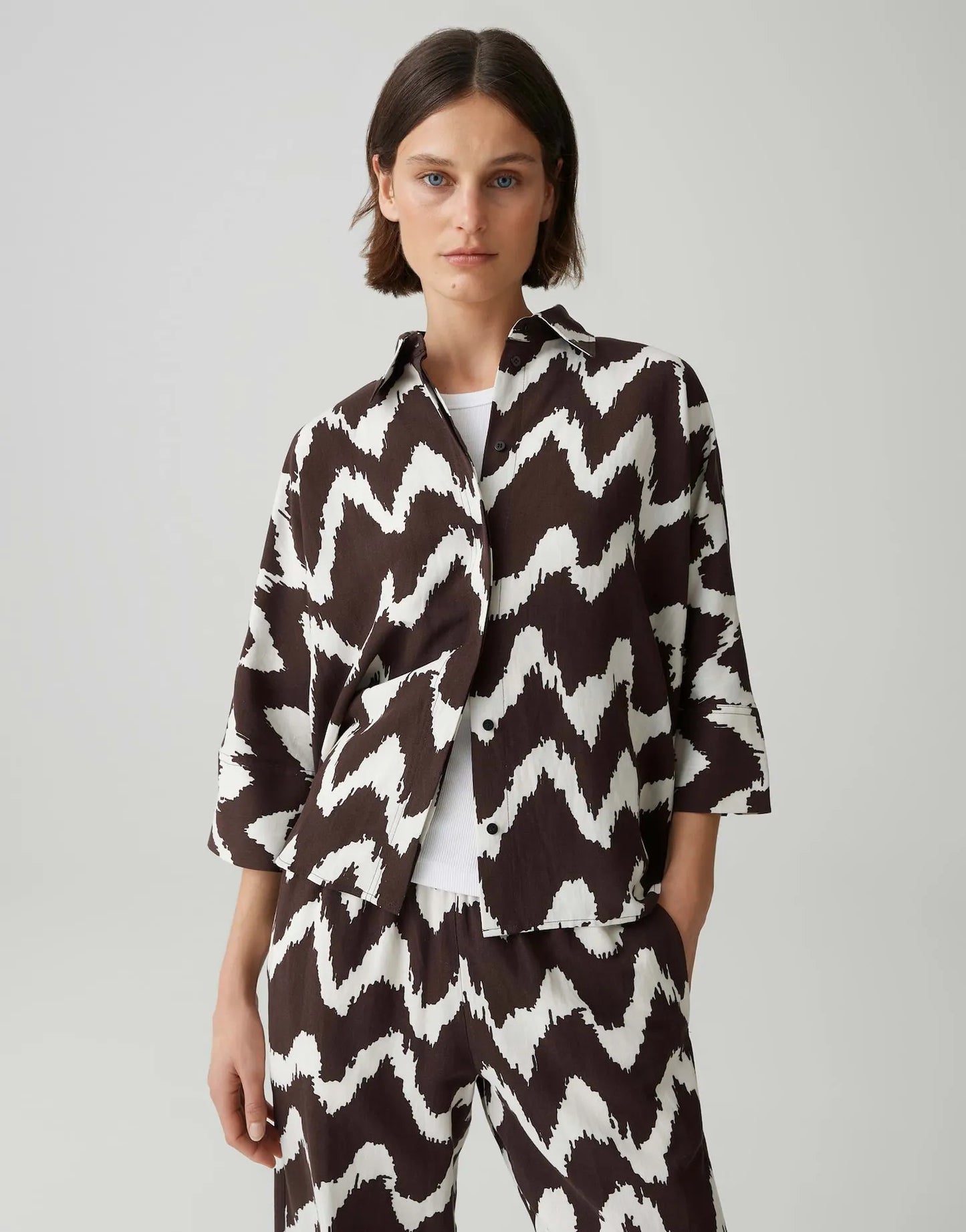 Opus Pants – Opus Damen Bluse Fawen