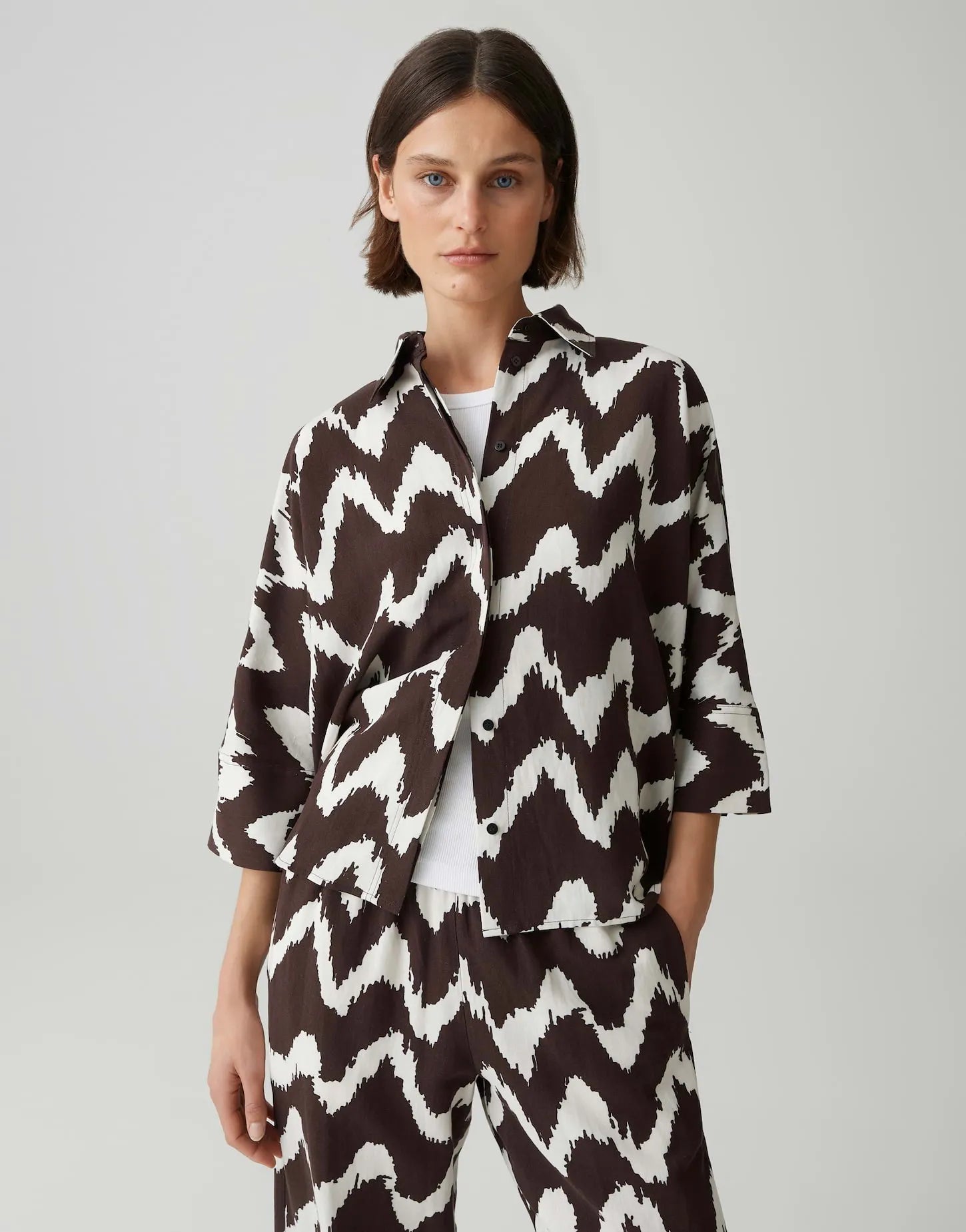 Opus Pants – Opus Damen Bluse Fawen