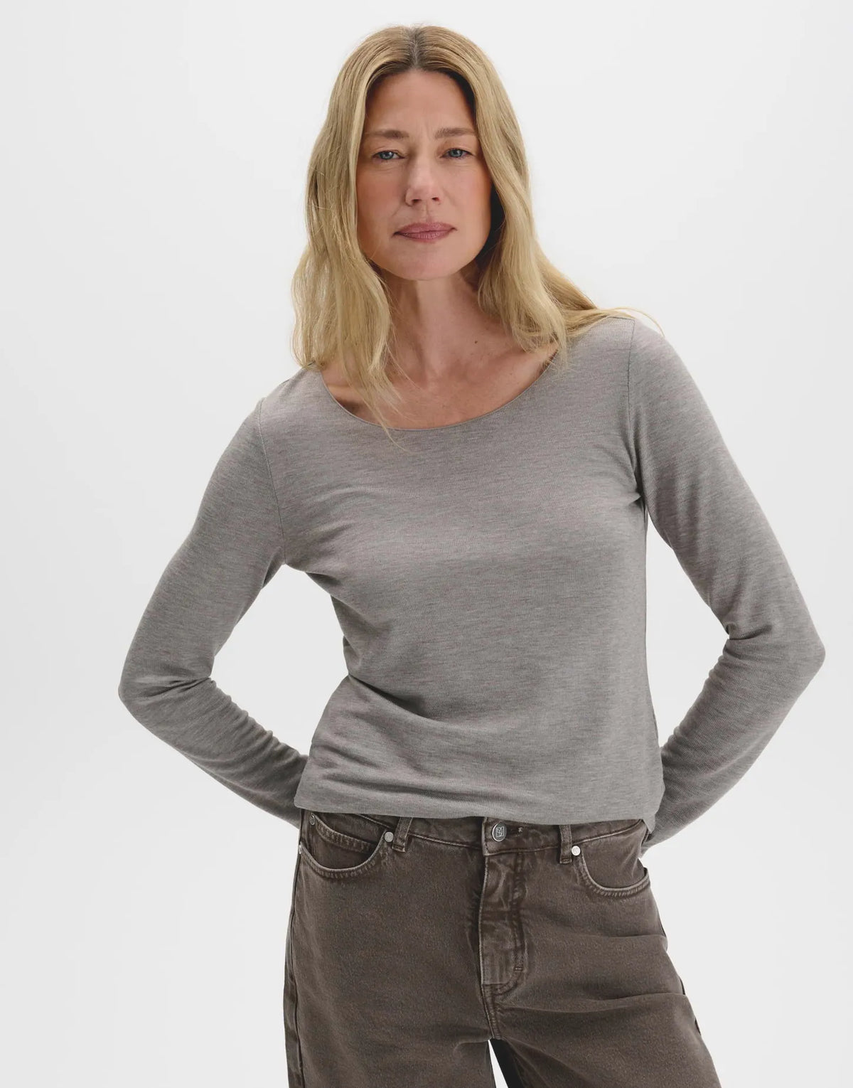 someday Damen Shirt Kirosa soft long