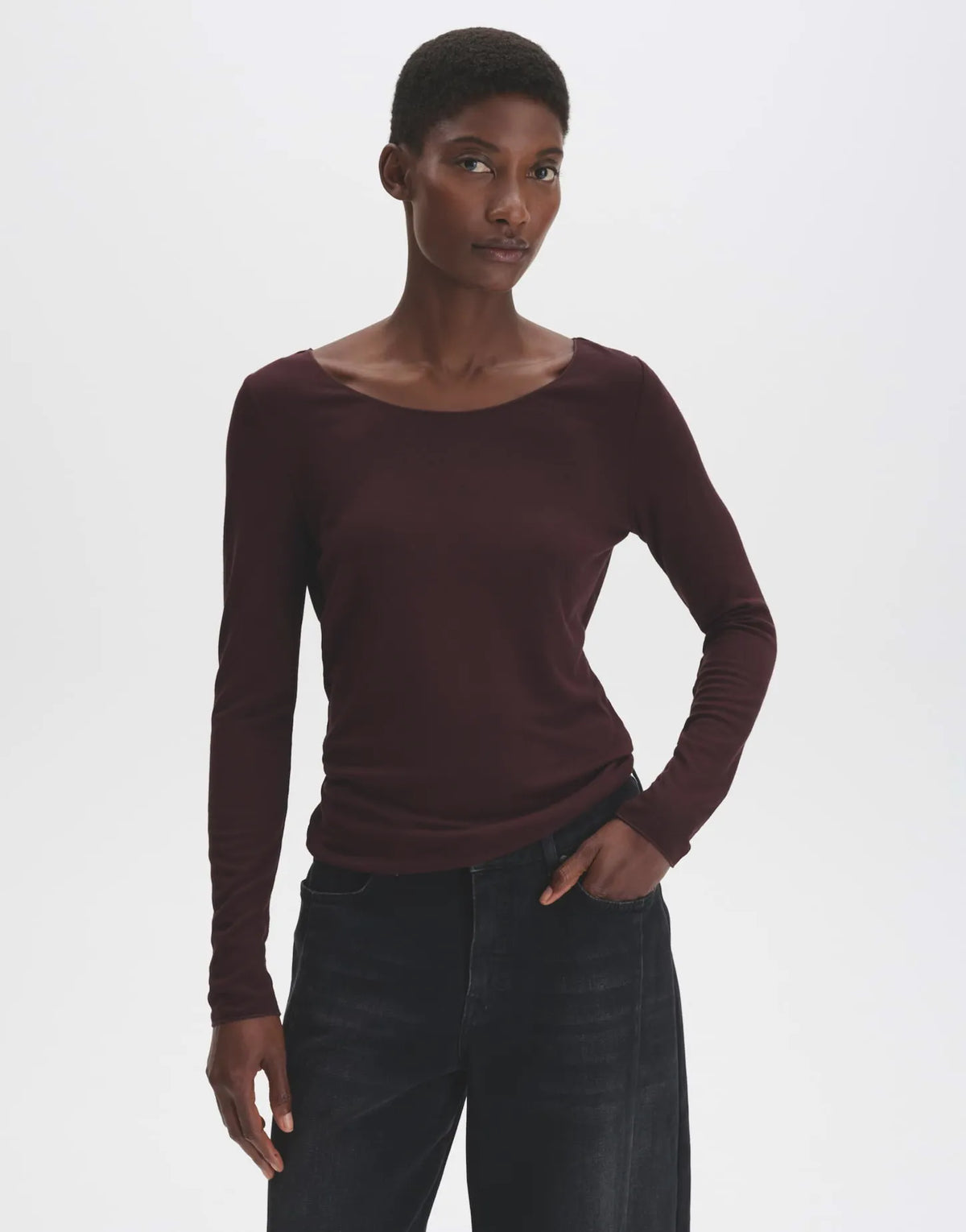 Someday Damen Langarmshirt Kirosa soft long