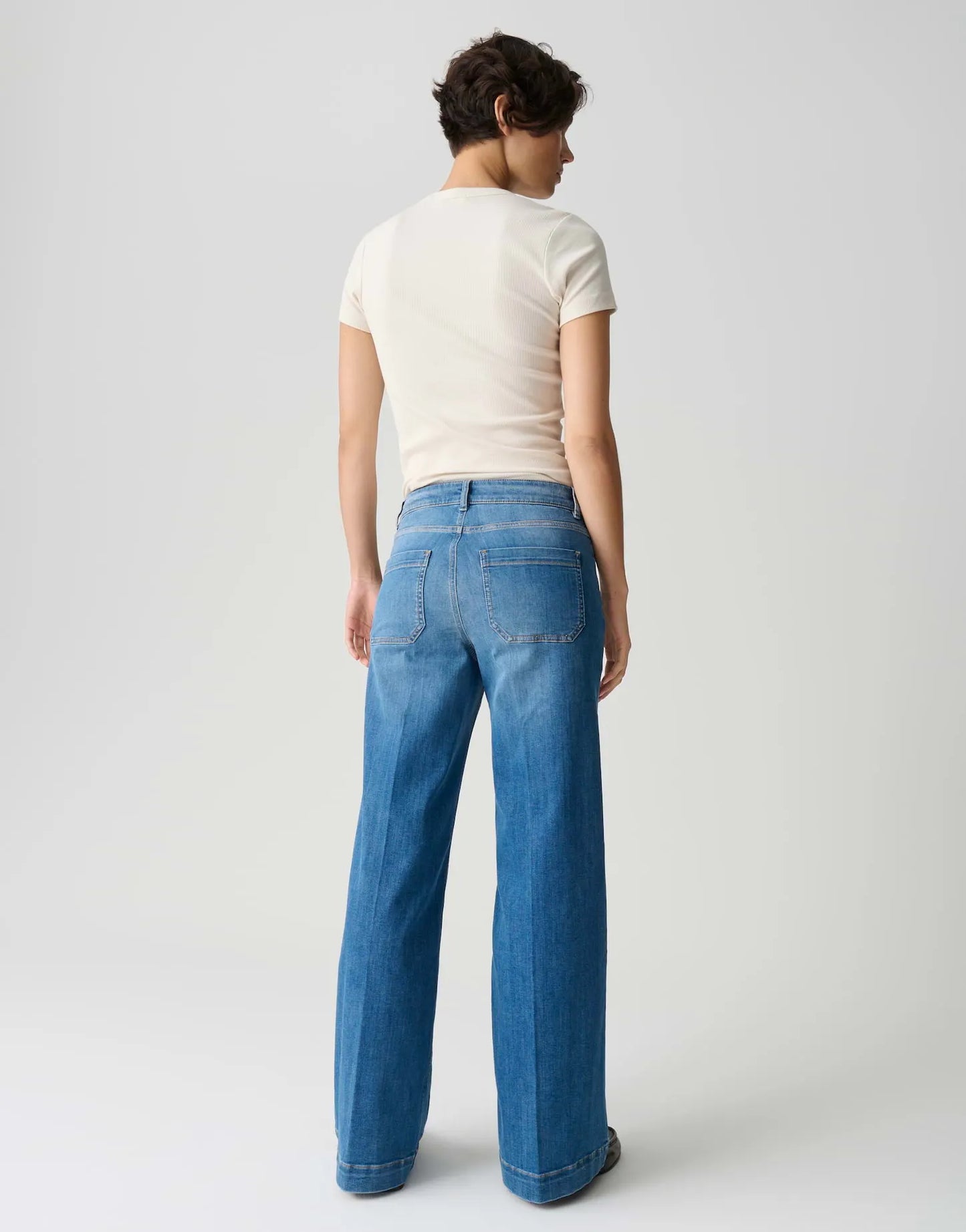 Opus Pants – Opus Damen Jeans Melly crisp